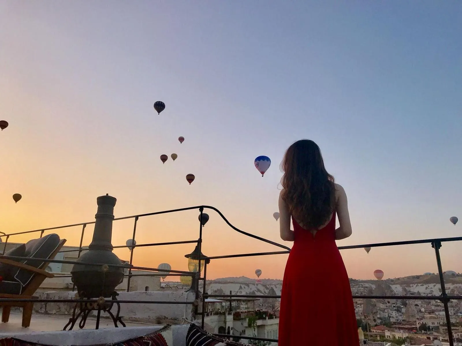 Mountain view in Nessa Cave Hotel