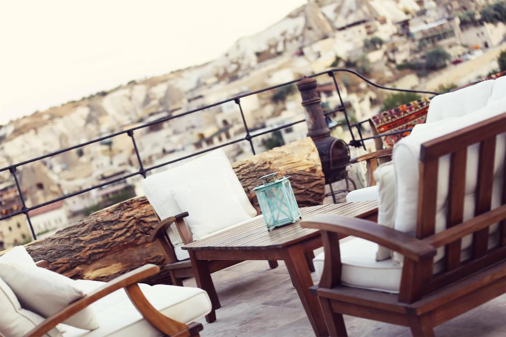 Mountain view in Nessa Cave Hotel