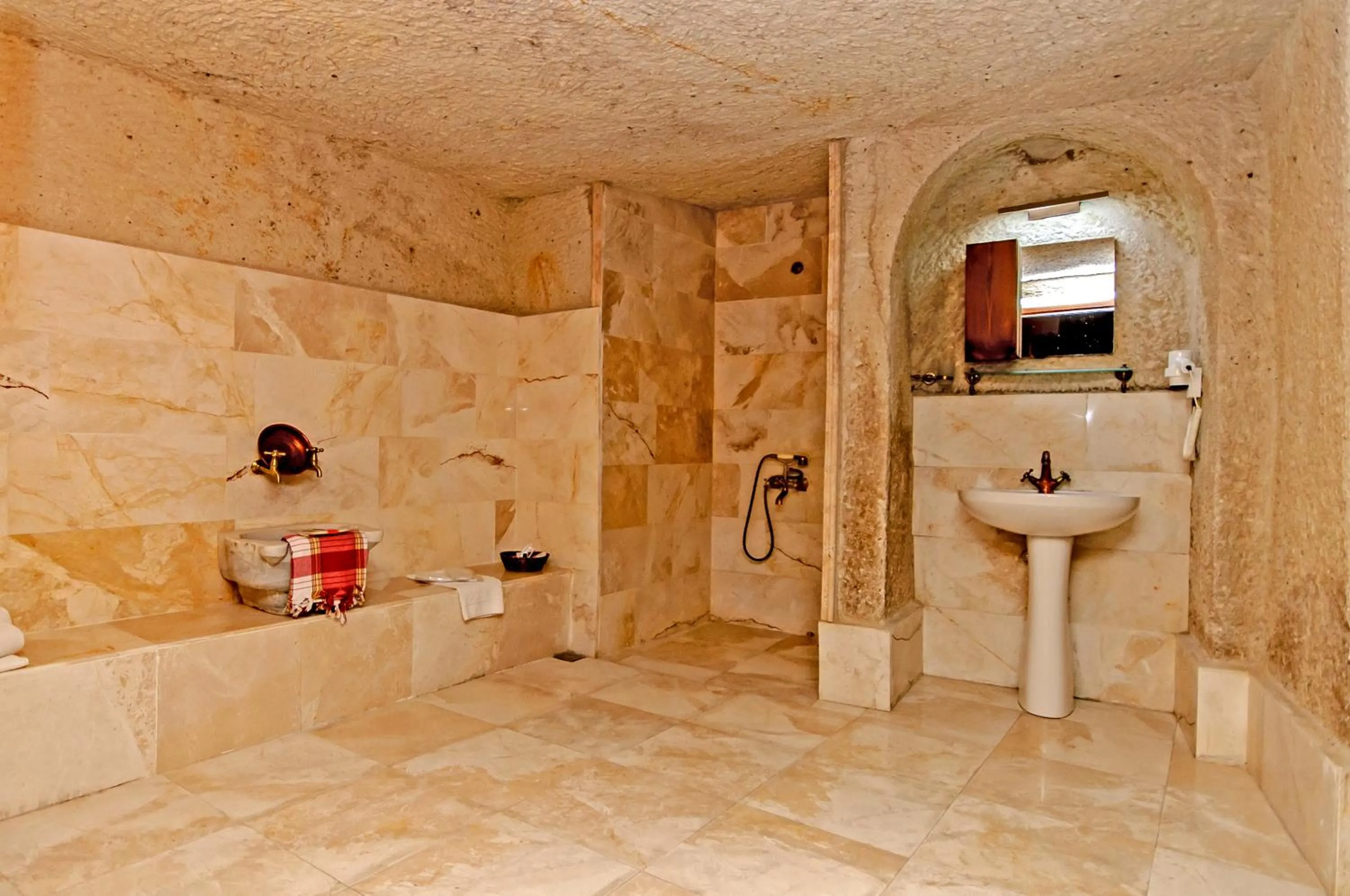 Bathroom in Nessa Cave Hotel
