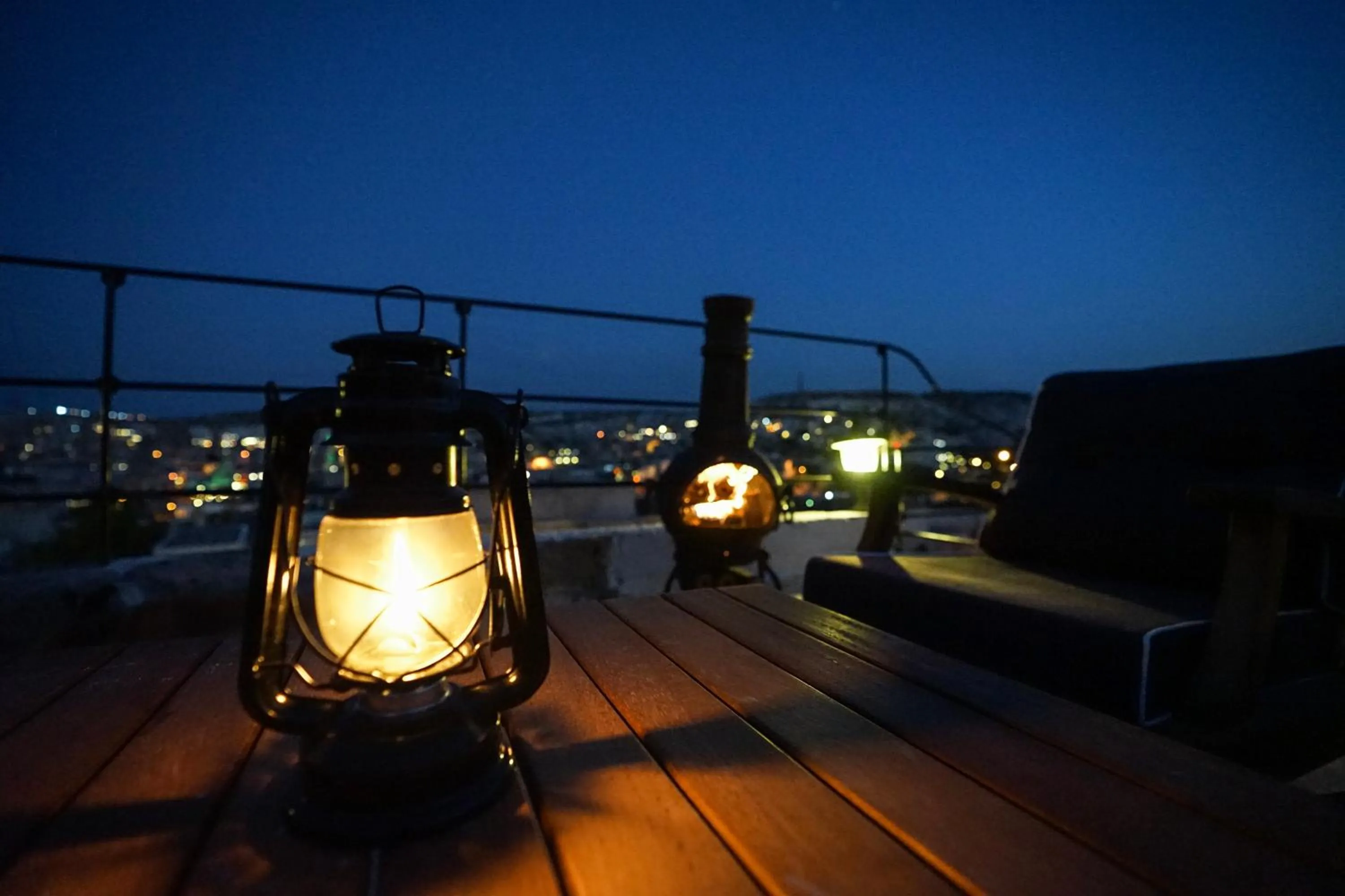 City view in Nessa Cave Hotel