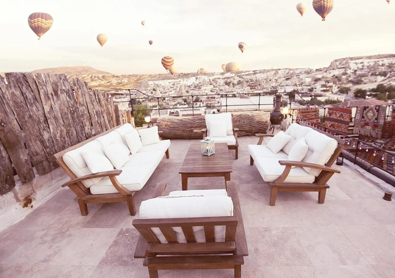 Mountain view in Nessa Cave Hotel