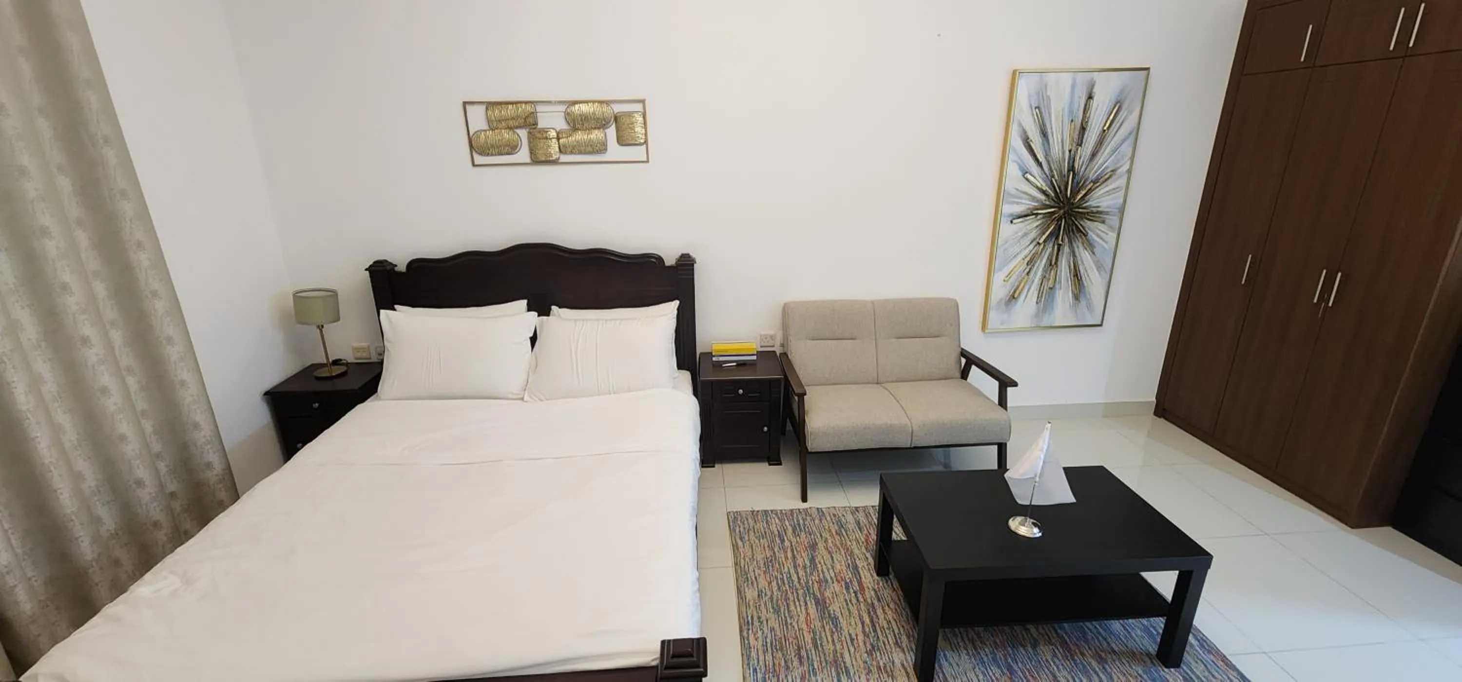 Bed in Elite 6 Residence - Sports City by Golden Casa