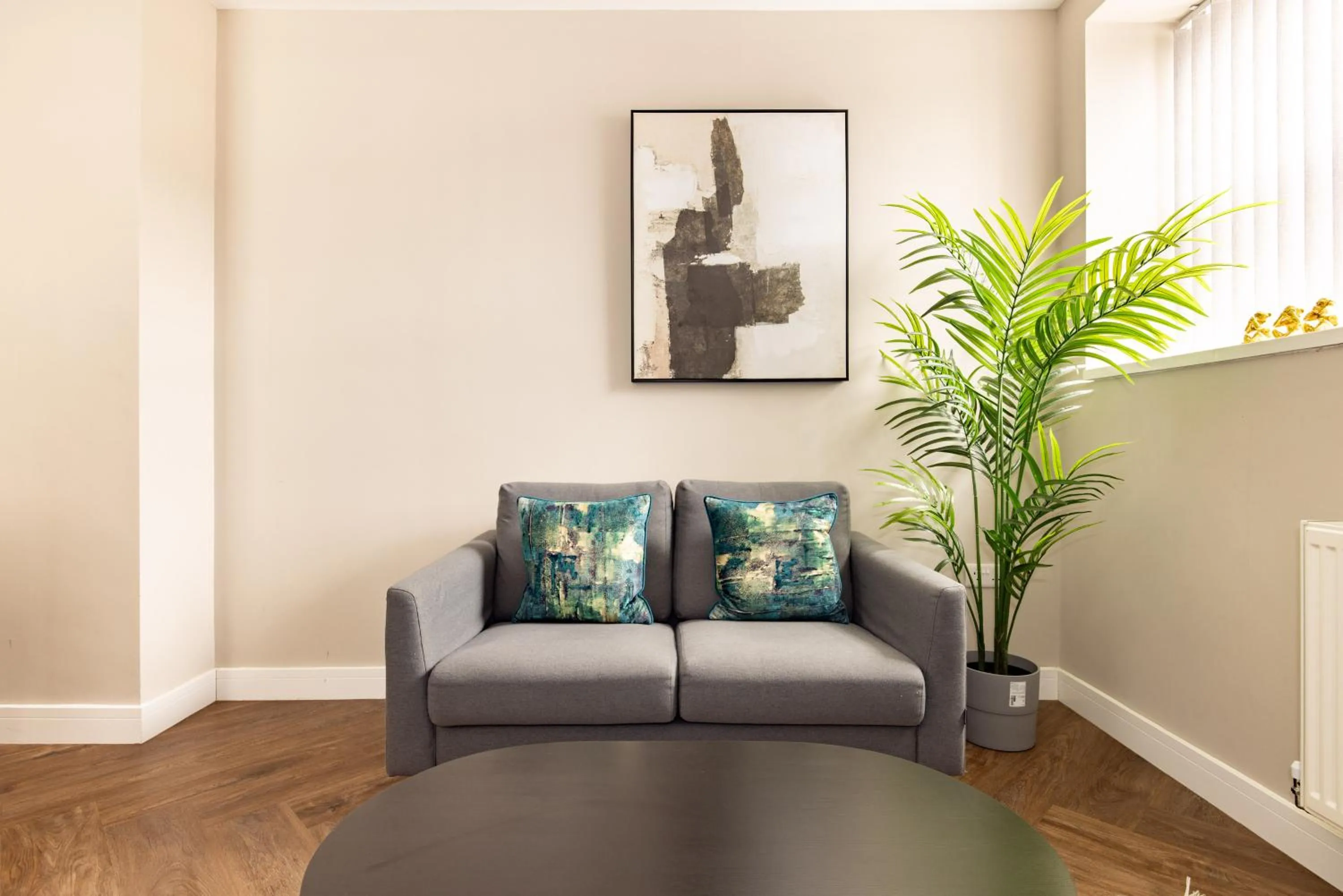 Living room in Charles Hope Plymouth