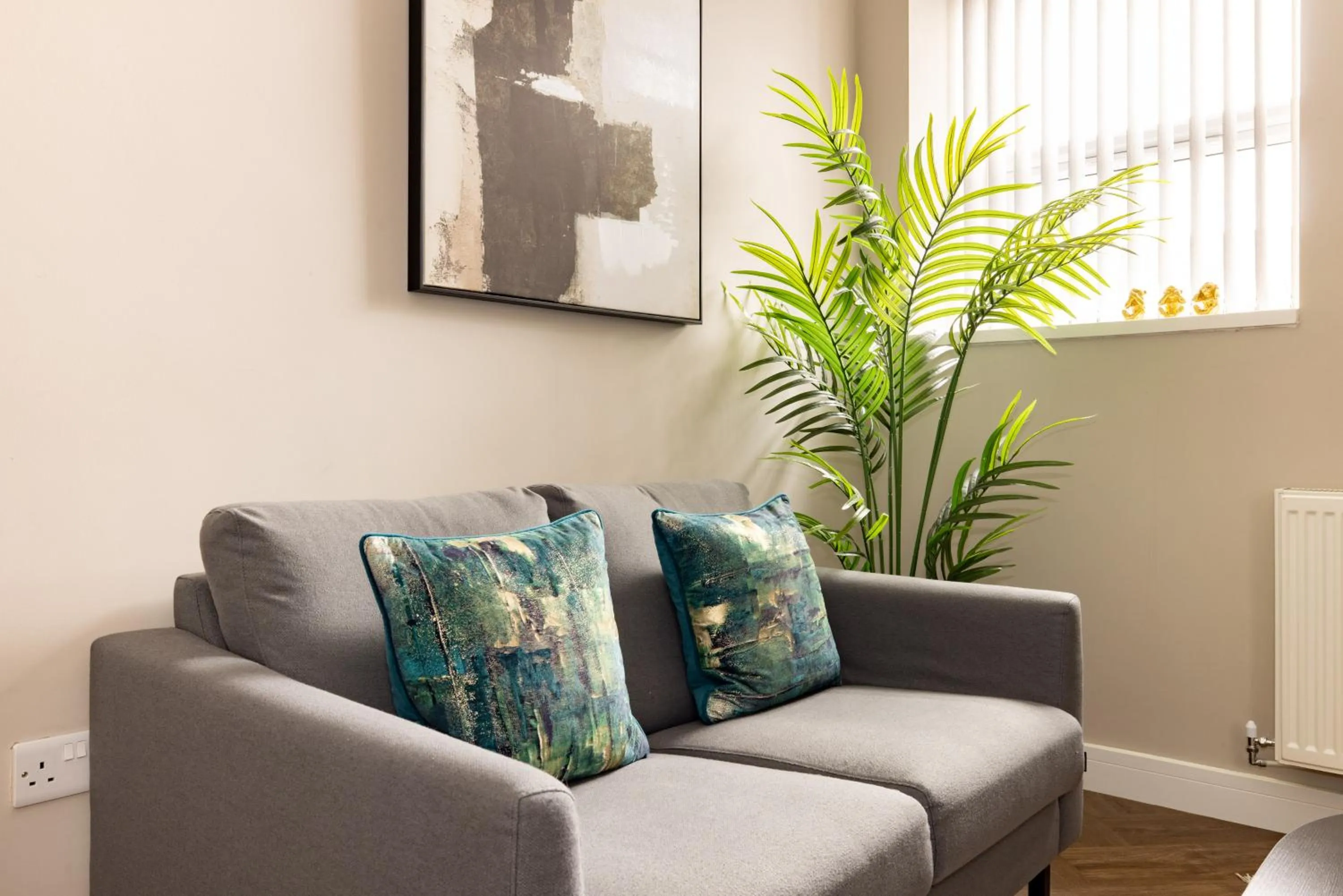 Living room in Charles Hope Plymouth