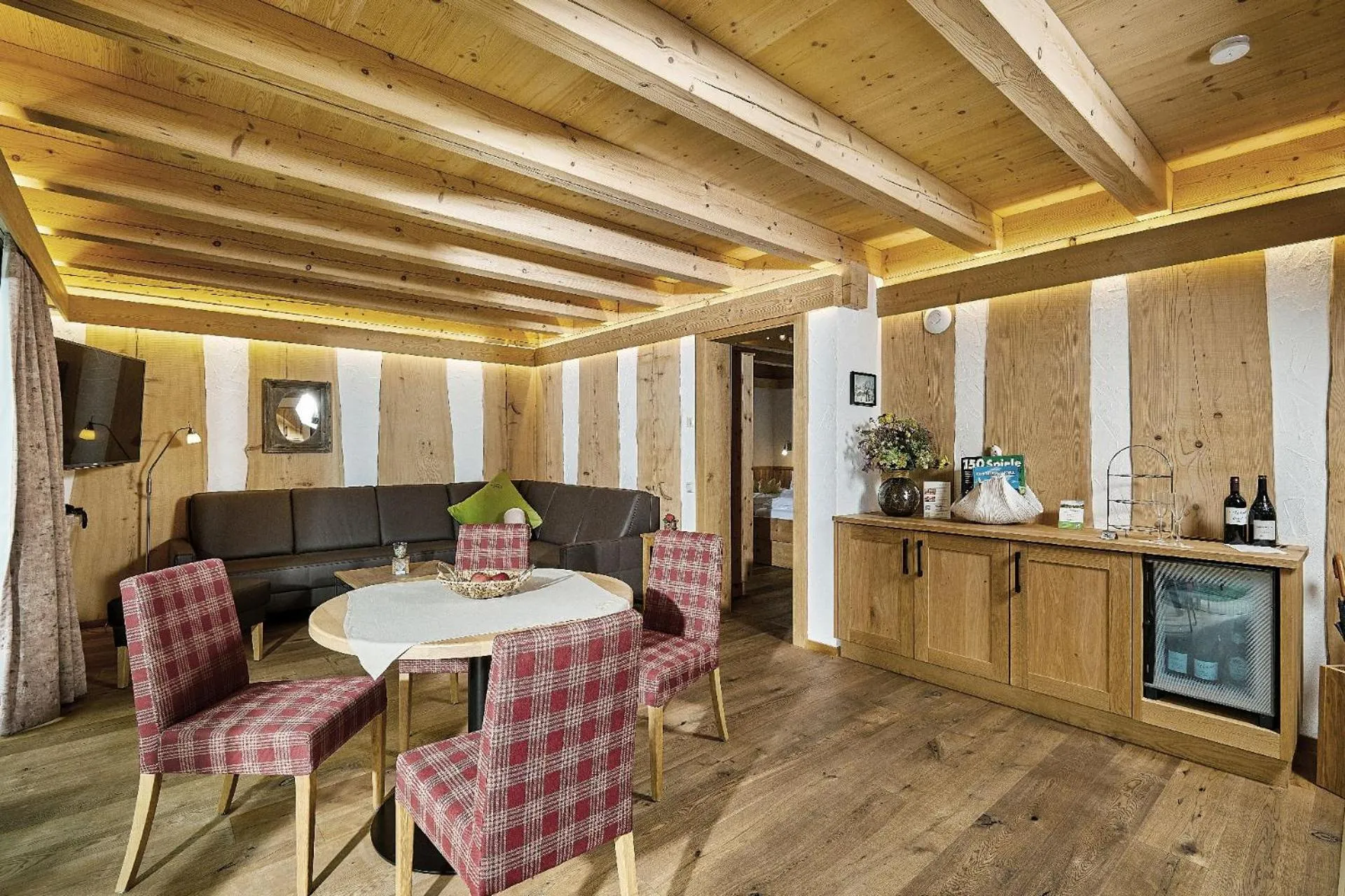 TV and multimedia in Bayern Chalets bei Salzburg und Berchtesgaden mit Whirlpool und Sauna