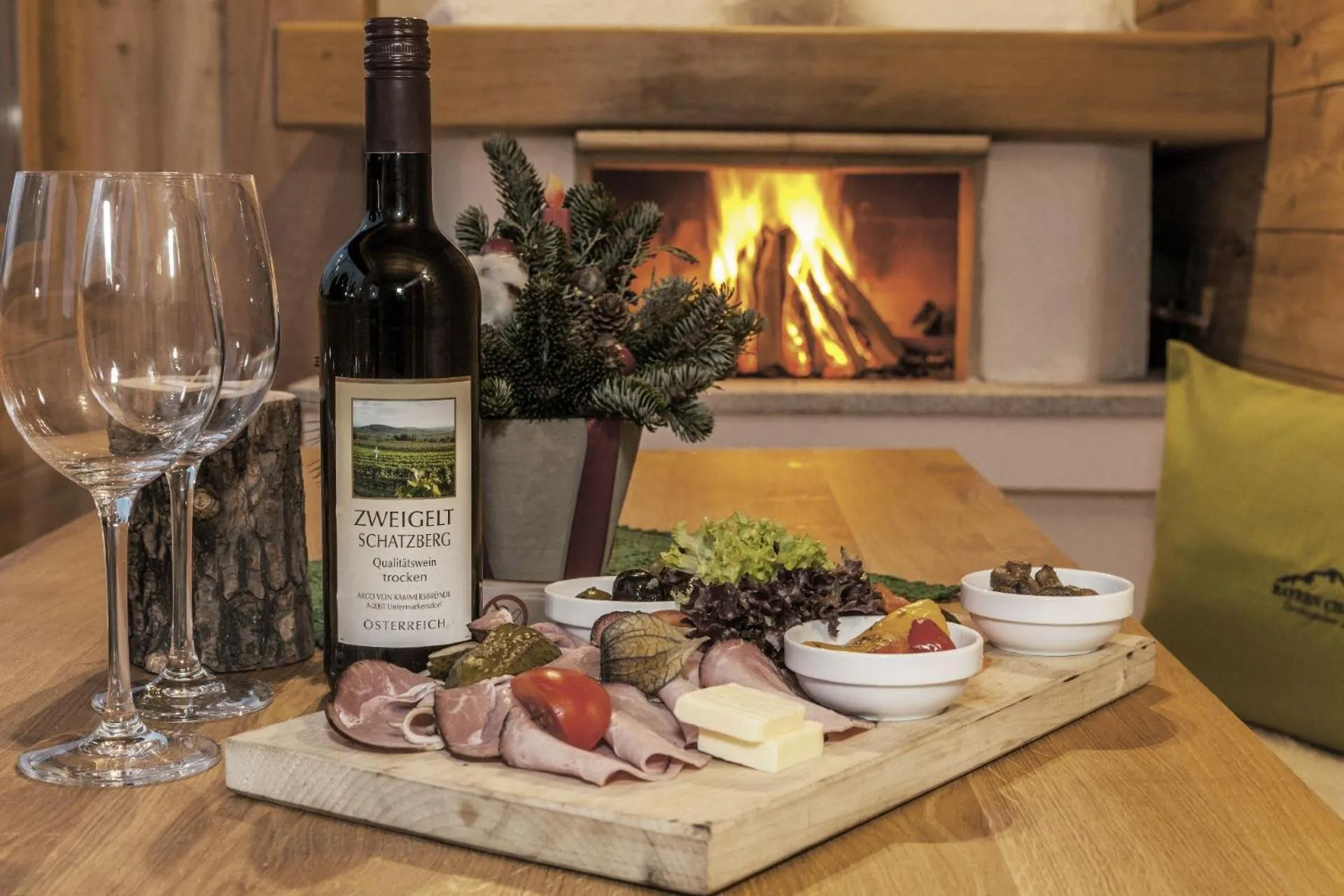 Food and drinks in Bayern Chalets bei Salzburg und Berchtesgaden mit Whirlpool und Sauna