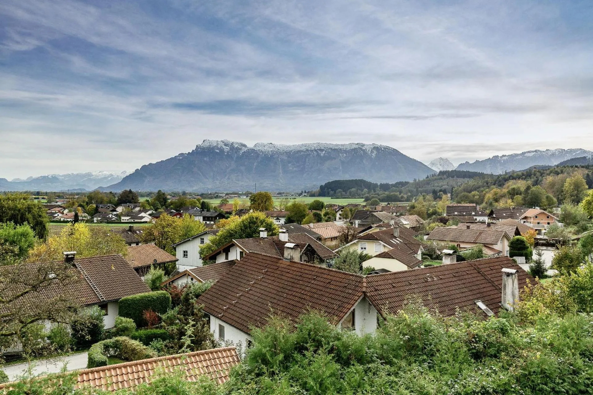 View (from property/room) in Bayern Chalets bei Salzburg und Berchtesgaden mit Whirlpool und Sauna