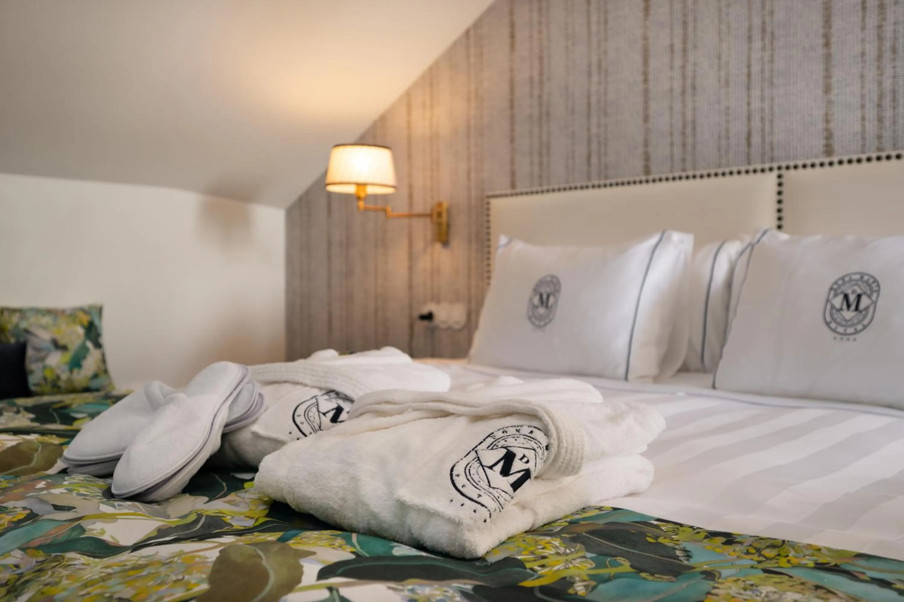 Bed in Dona Maria Hotel