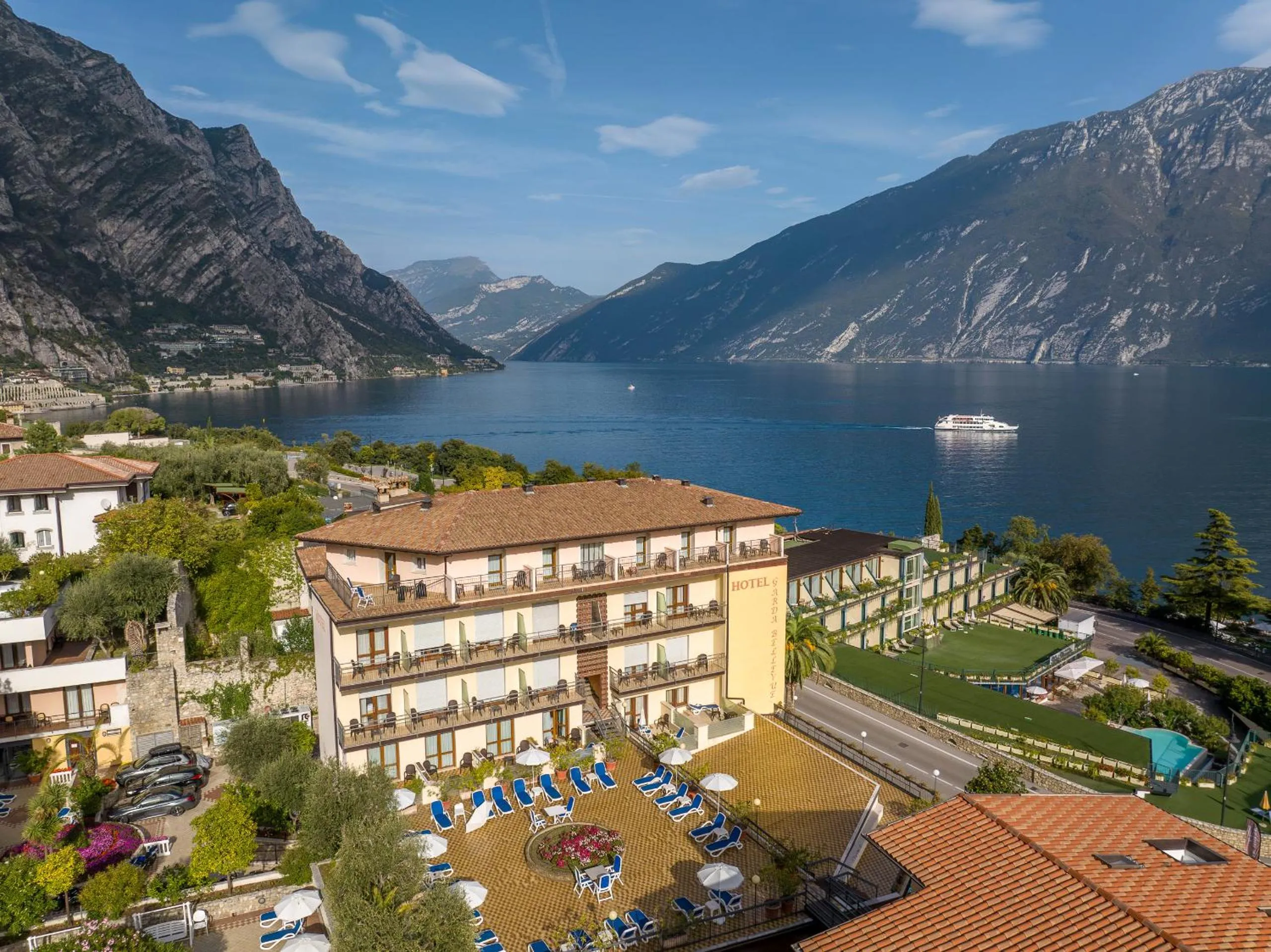 Bird's eye view in Hotel Garda Bellevue