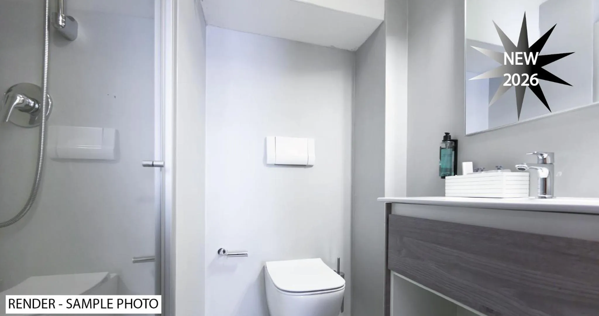 Bathroom in Hotel Garda Bellevue