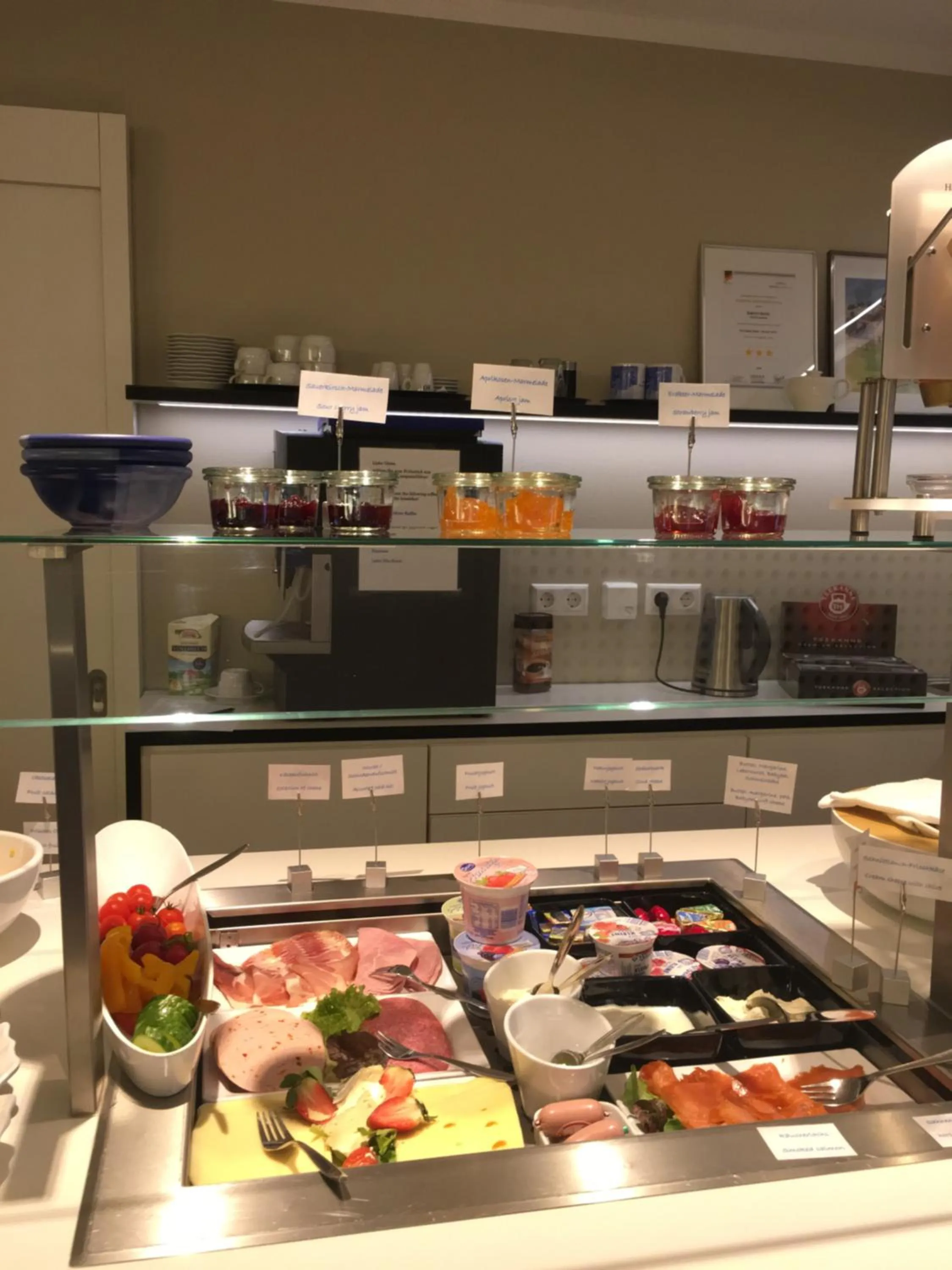 Buffet breakfast in Sebcity Hotel