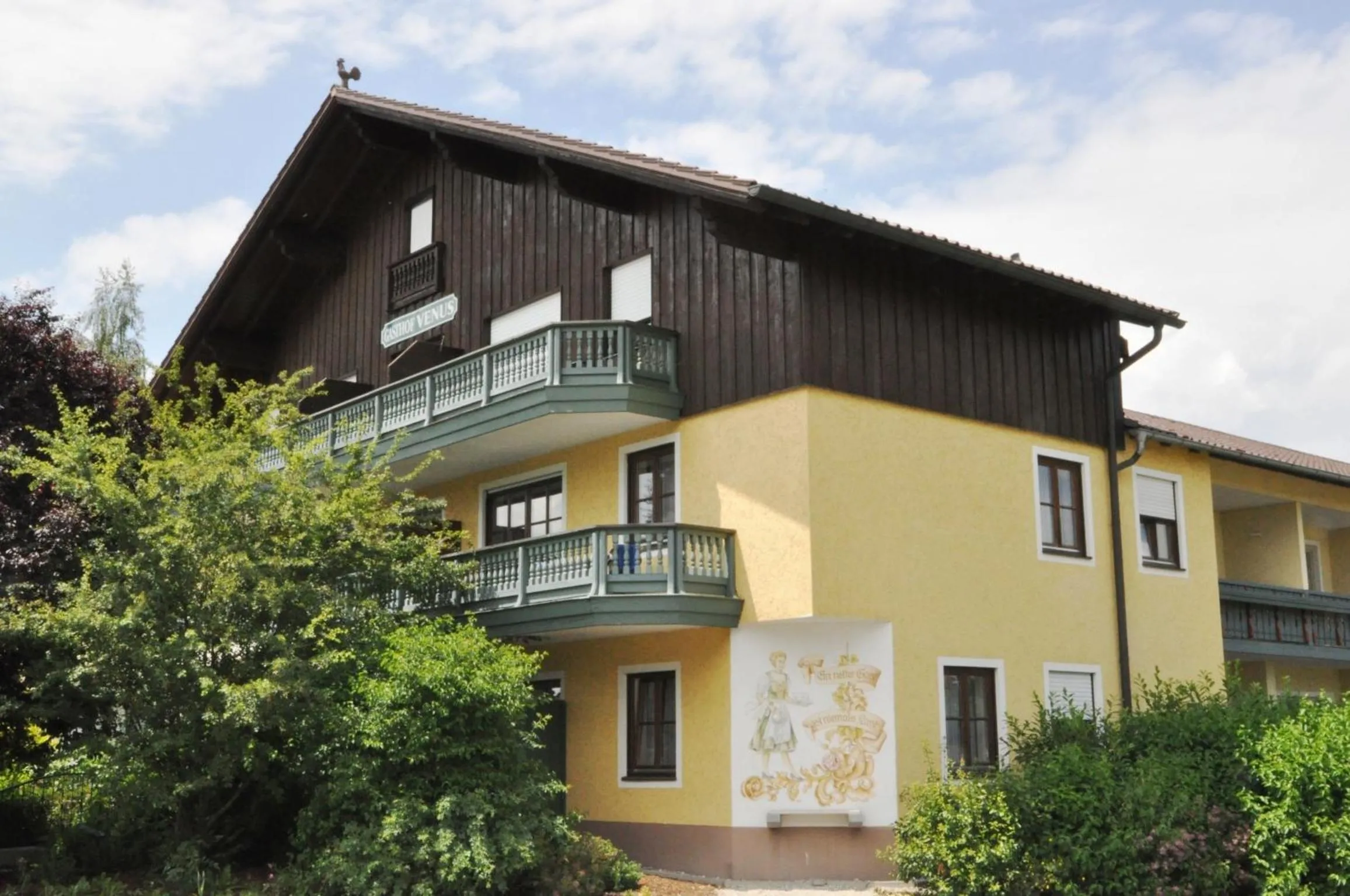 Facade/entrance in Landgasthof Venushof