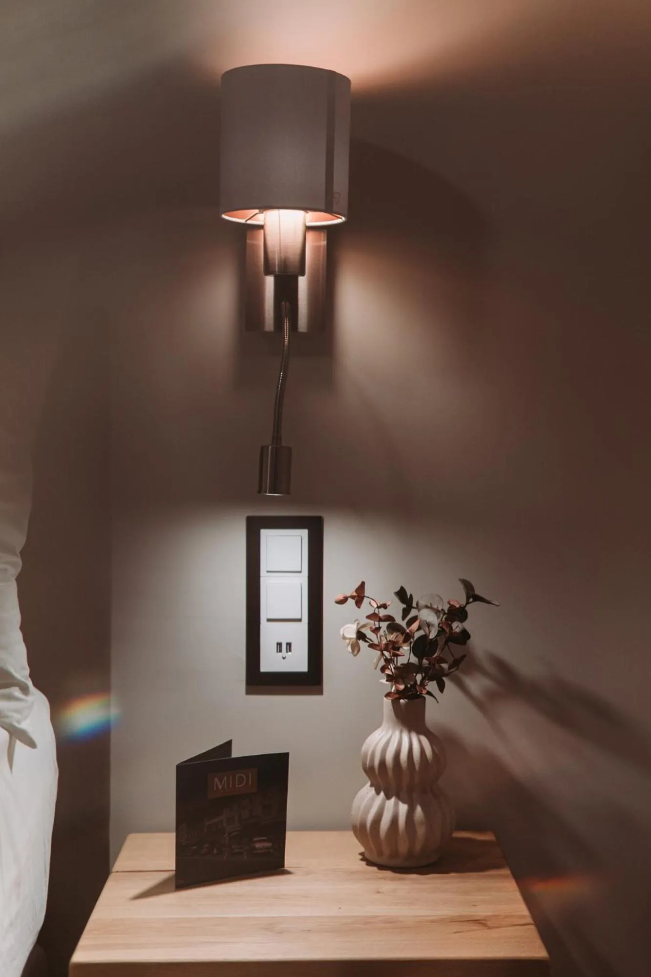 Bedroom in Hôtel du Midi