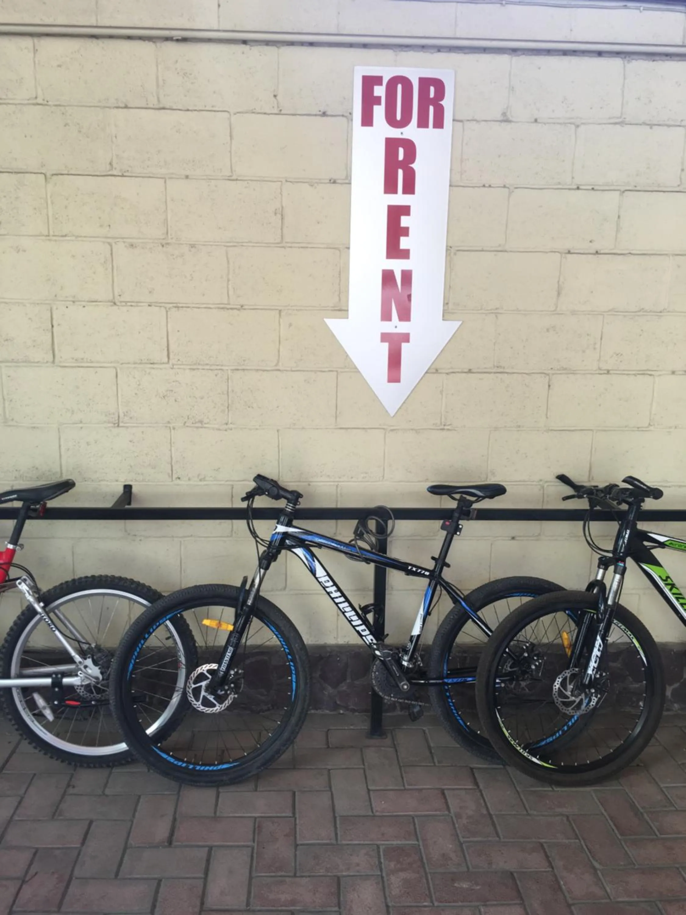 Cycling in Hotel Flagman