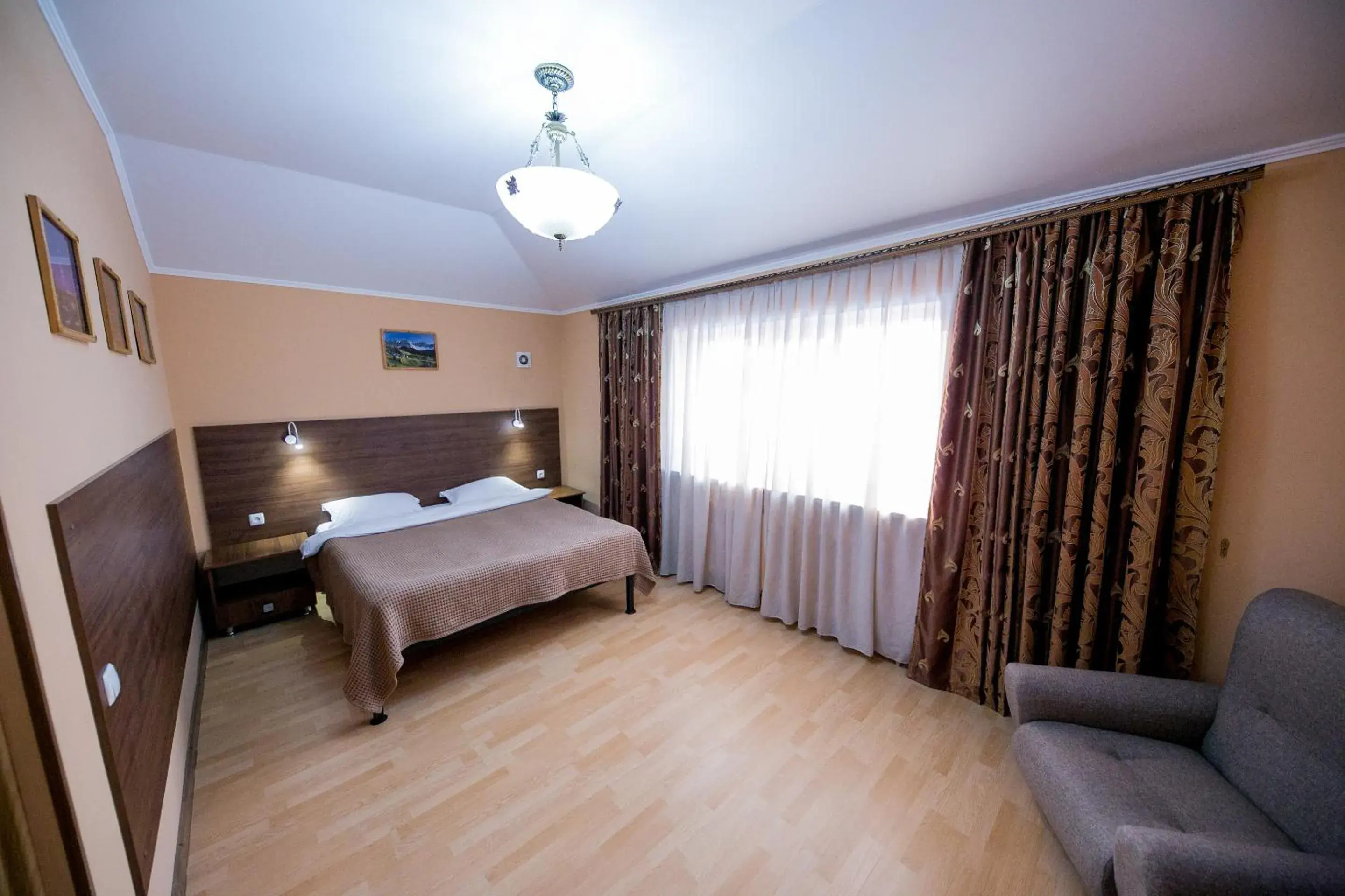 Bed in Hotel Flagman Bed in Hotel Flagman