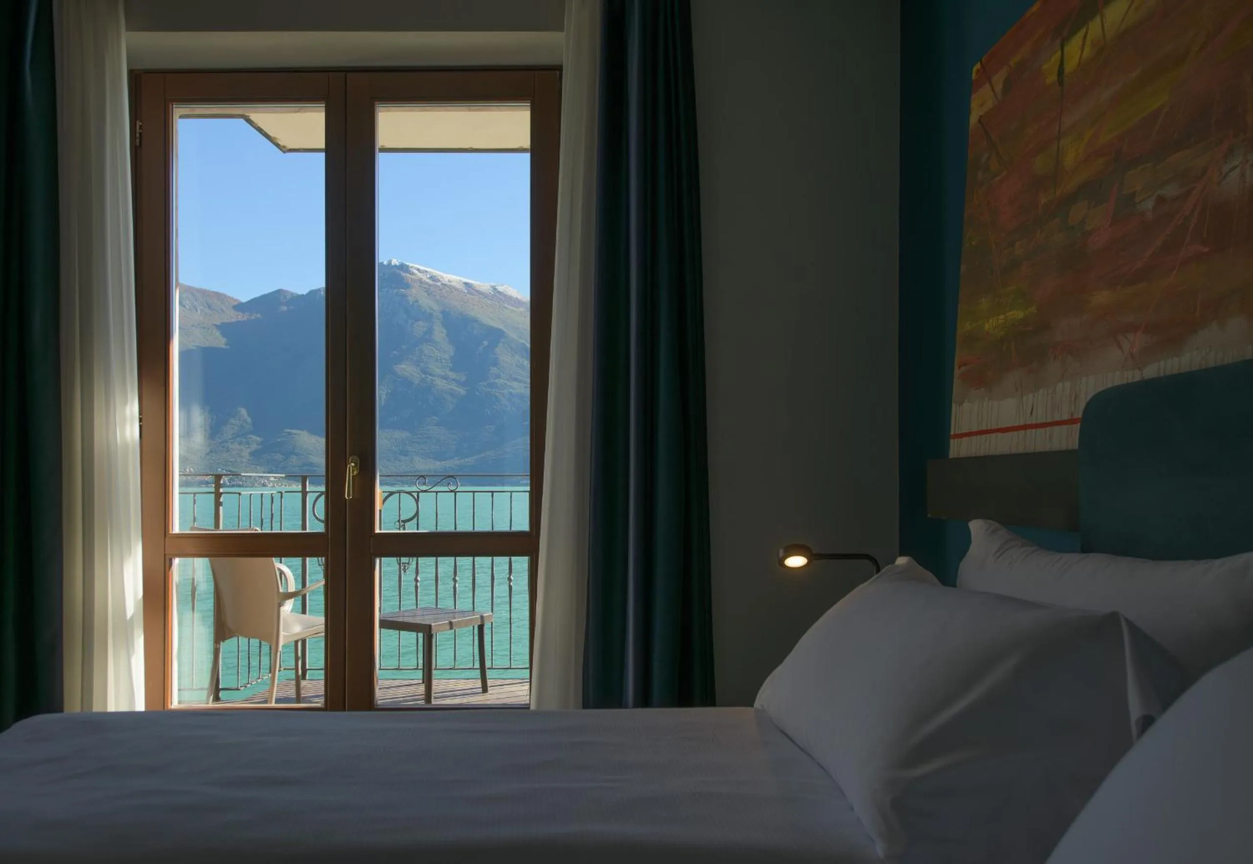 Bedroom, Bed in Hotel all'Azzurro