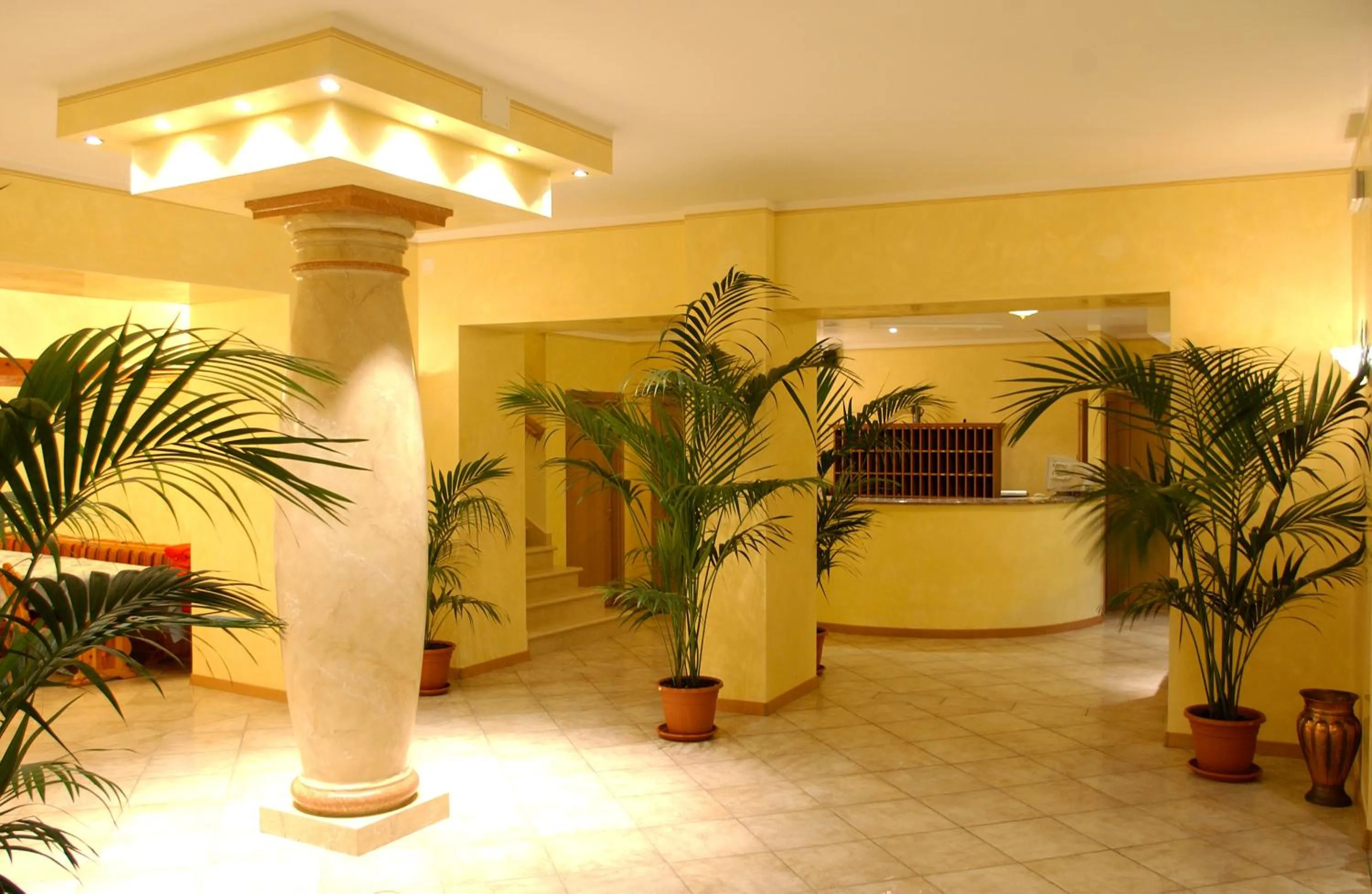 Lobby or reception in Hotel all'Azzurro
