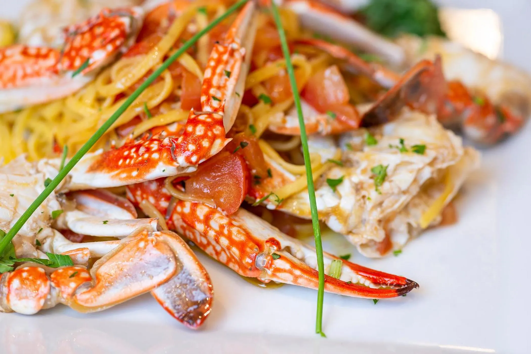 Food close-up in Hotel all'Azzurro