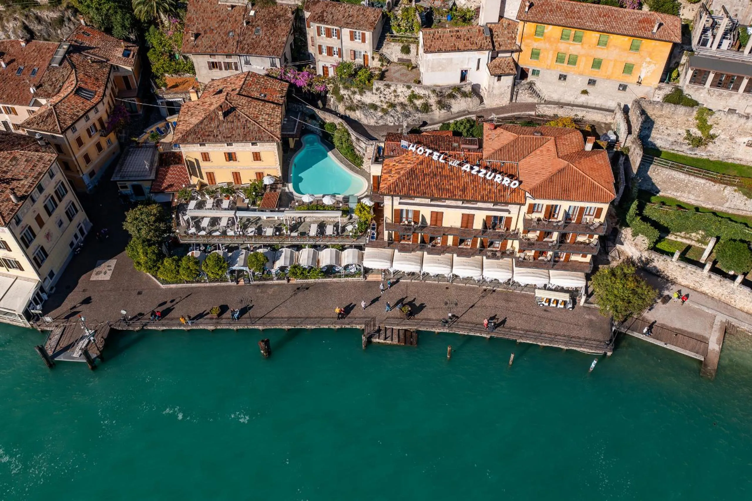 Property building in Hotel all'Azzurro