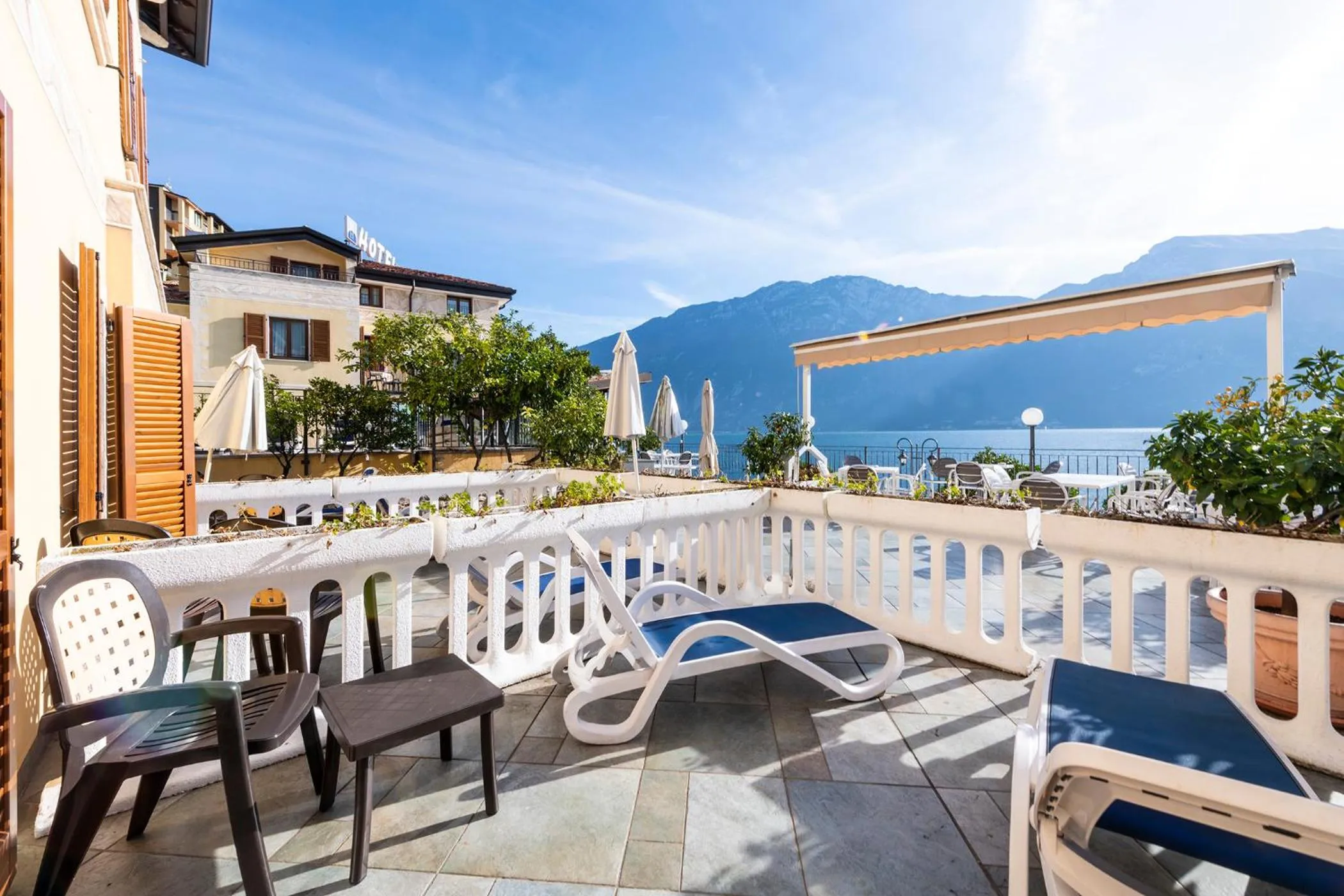 Balcony/Terrace in Hotel all'Azzurro