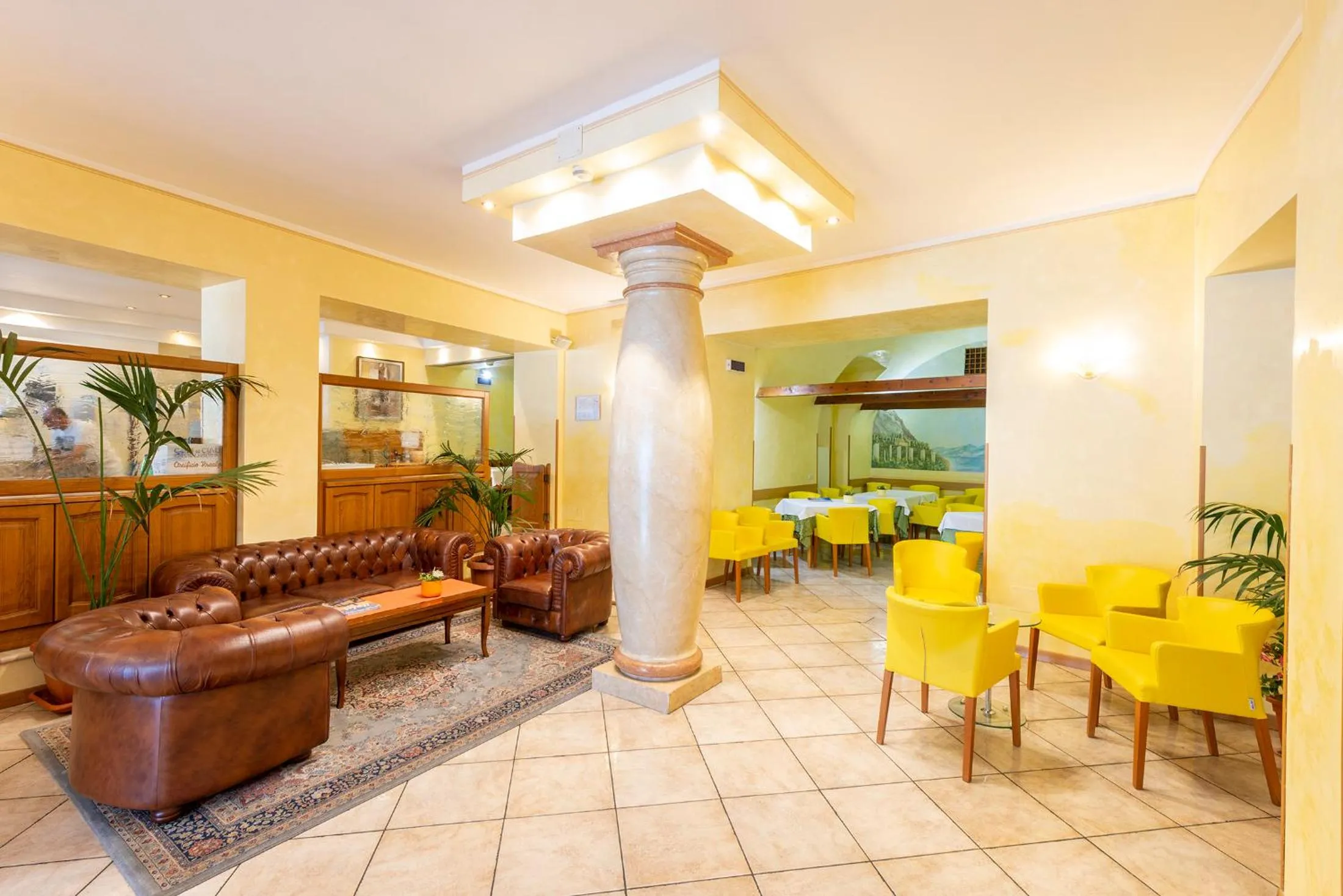 Patio in Hotel all'Azzurro