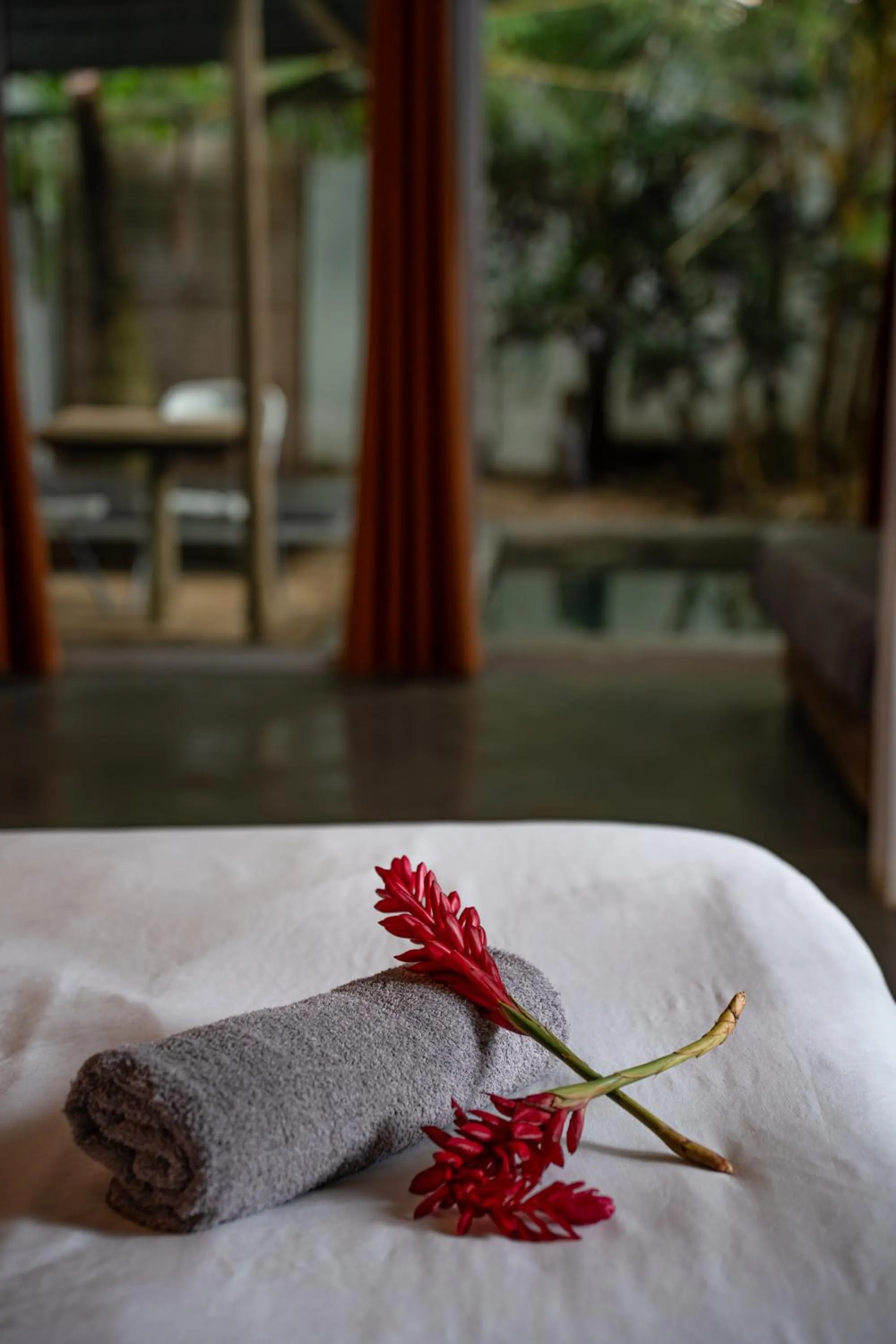 Pool view in Nativ Lodge and Spa