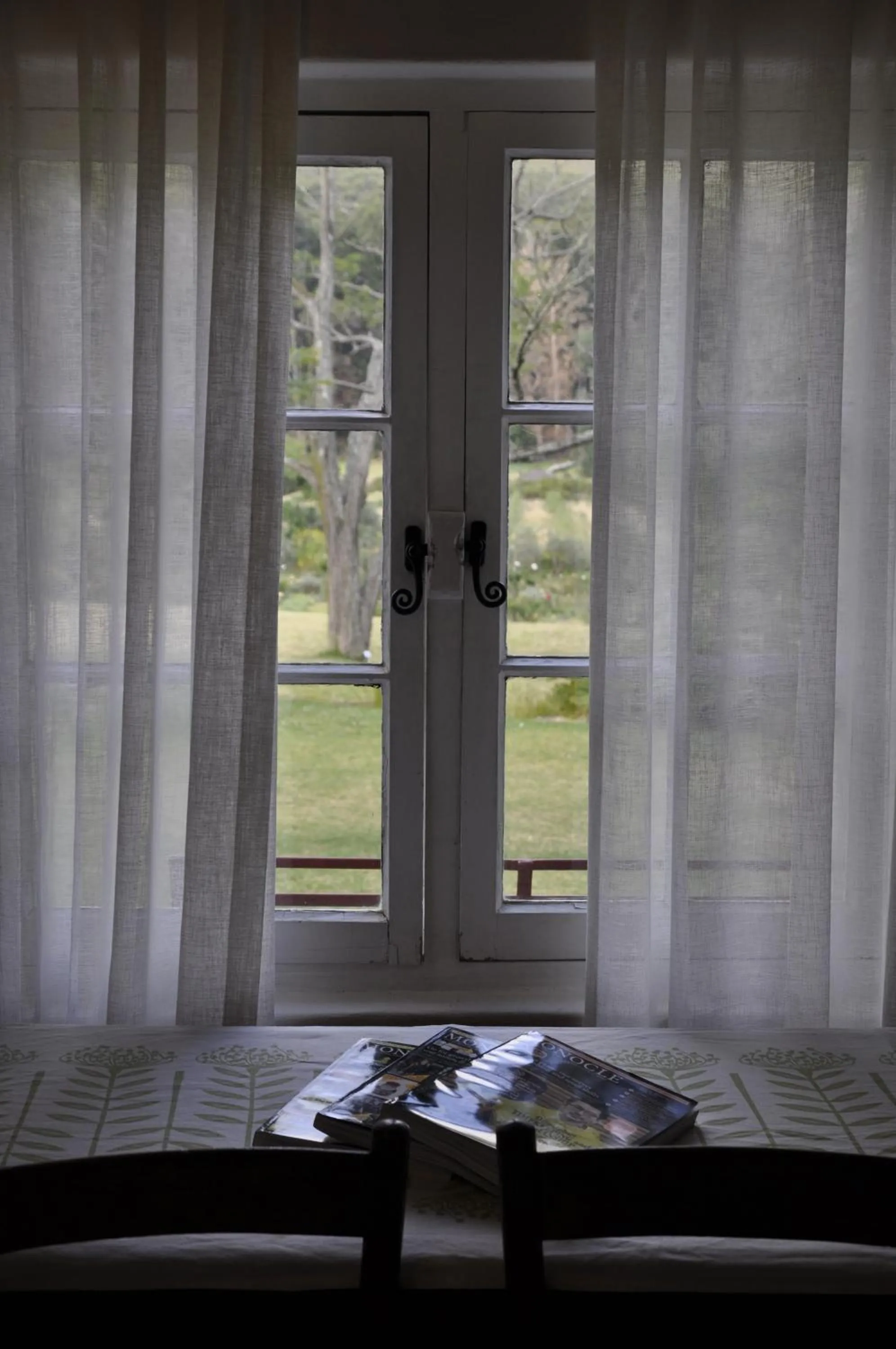 Garden view in Wildekrans Country House