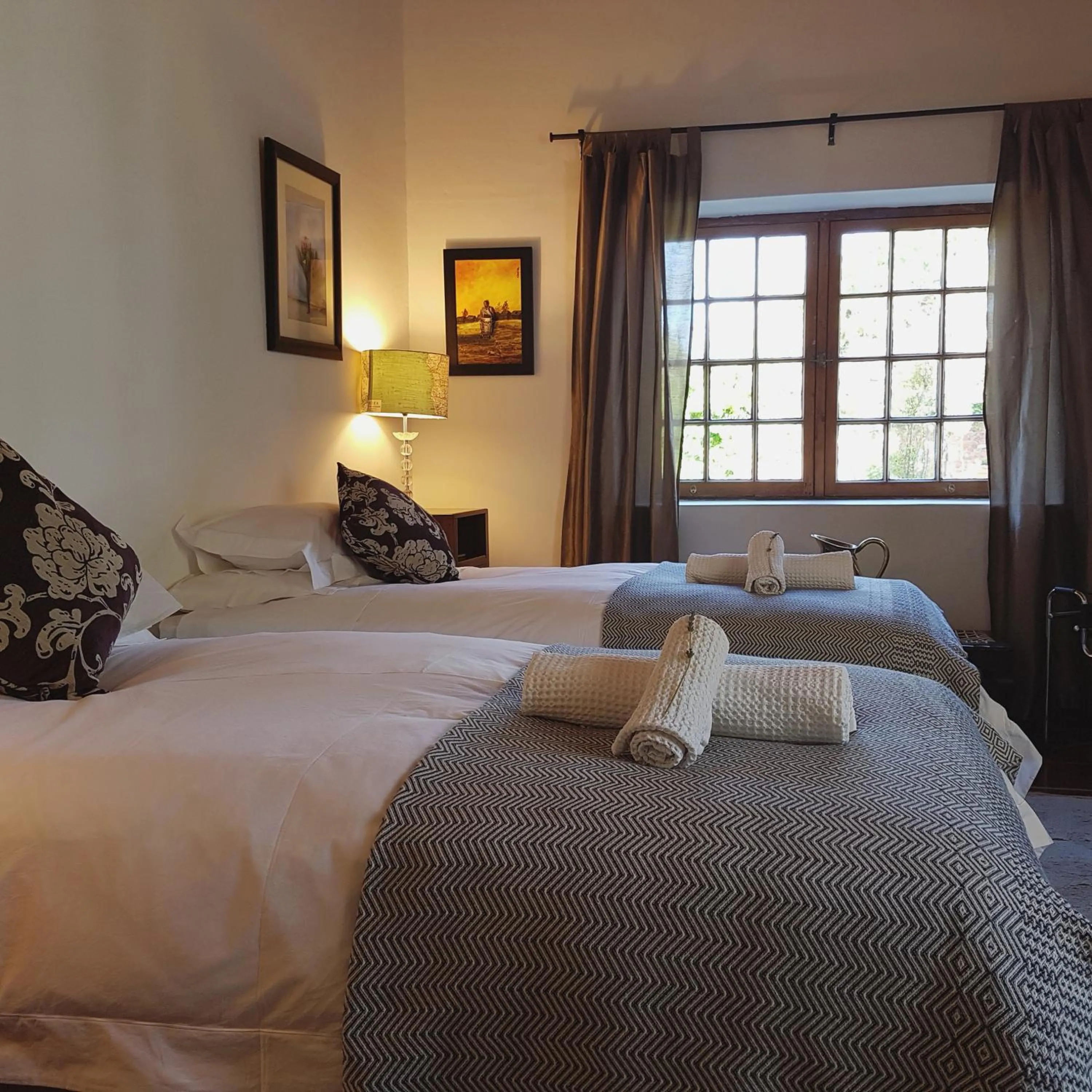 Bedroom, Bed in Wildekrans Country House