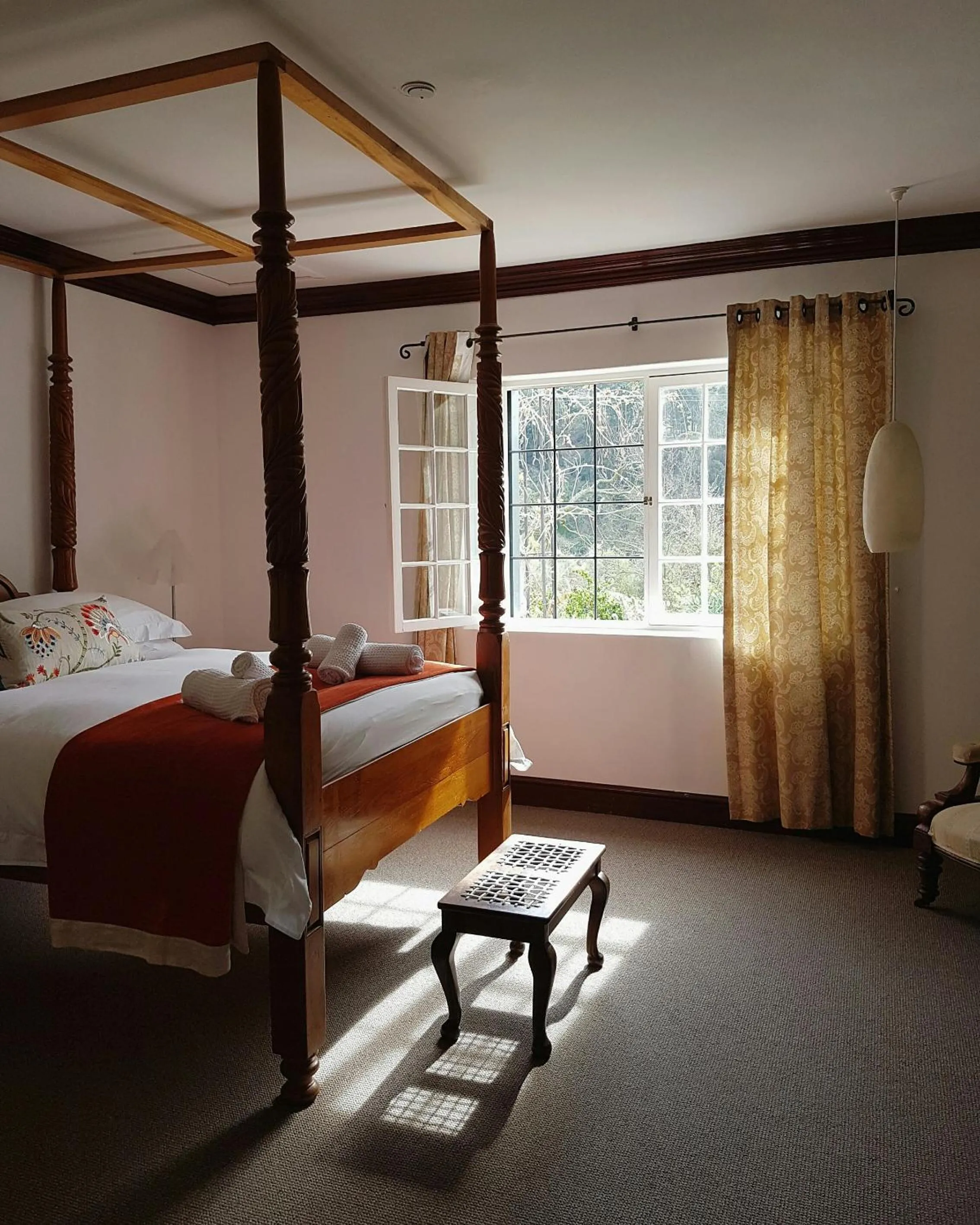 Bedroom, Bed in Wildekrans Country House