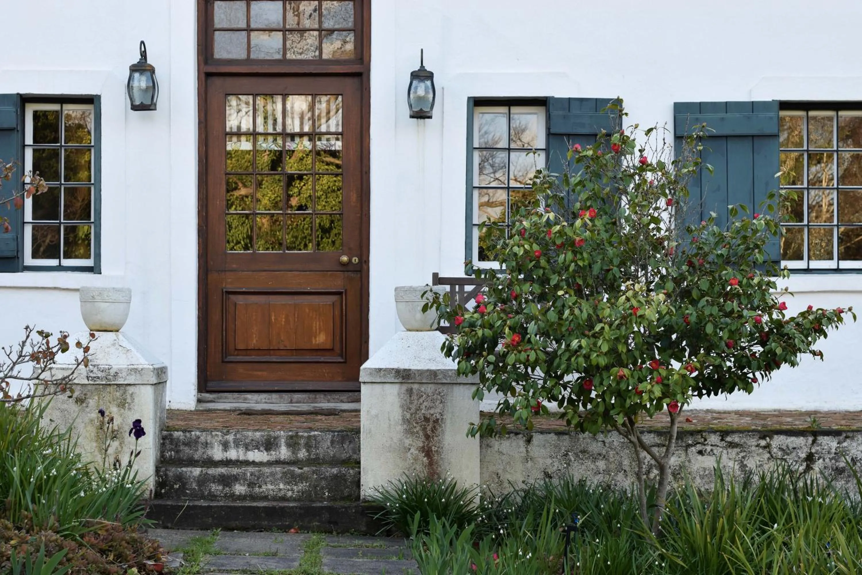 Facade/entrance in Wildekrans Country House