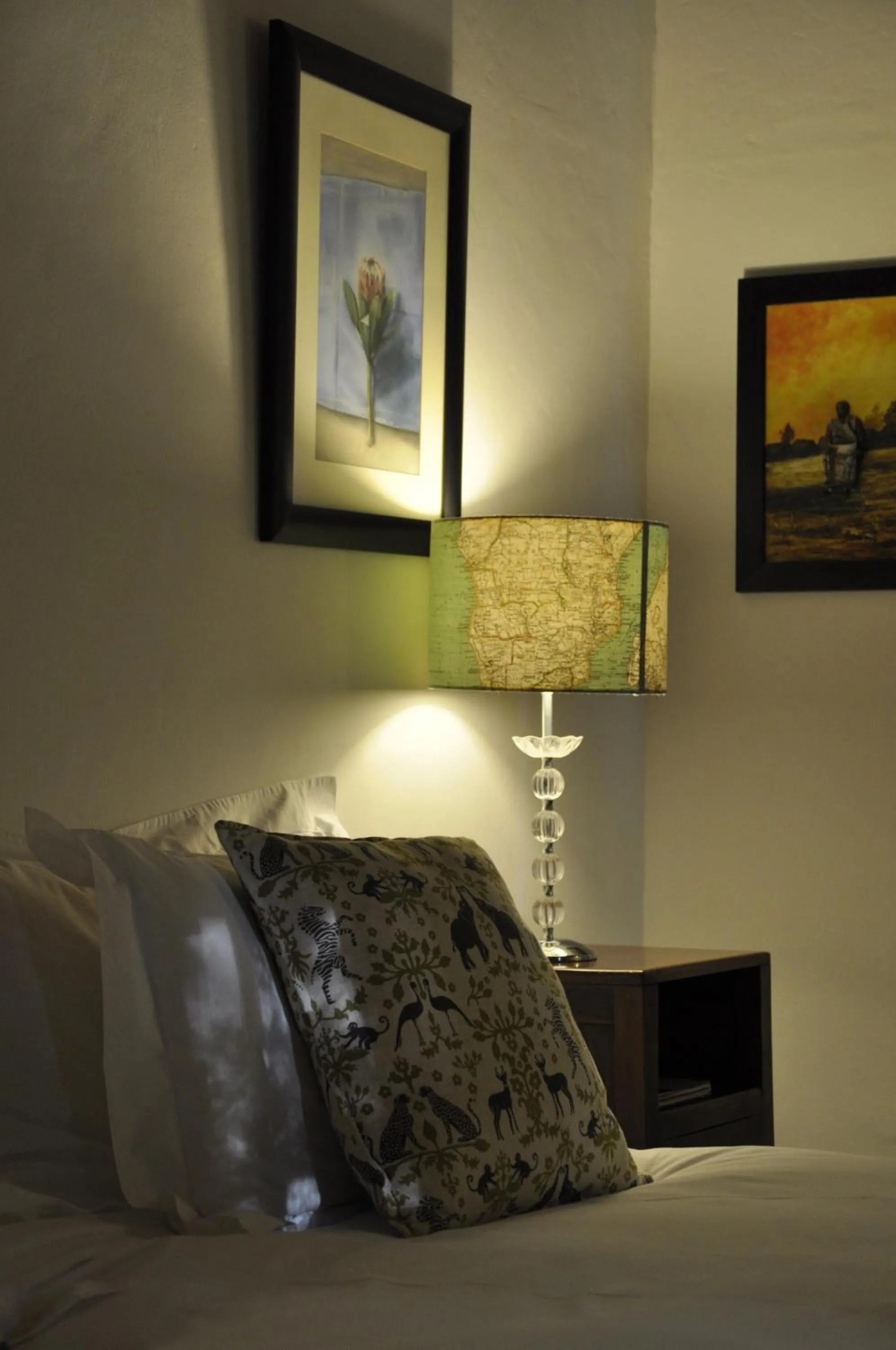 Bedroom, Bed in Wildekrans Country House