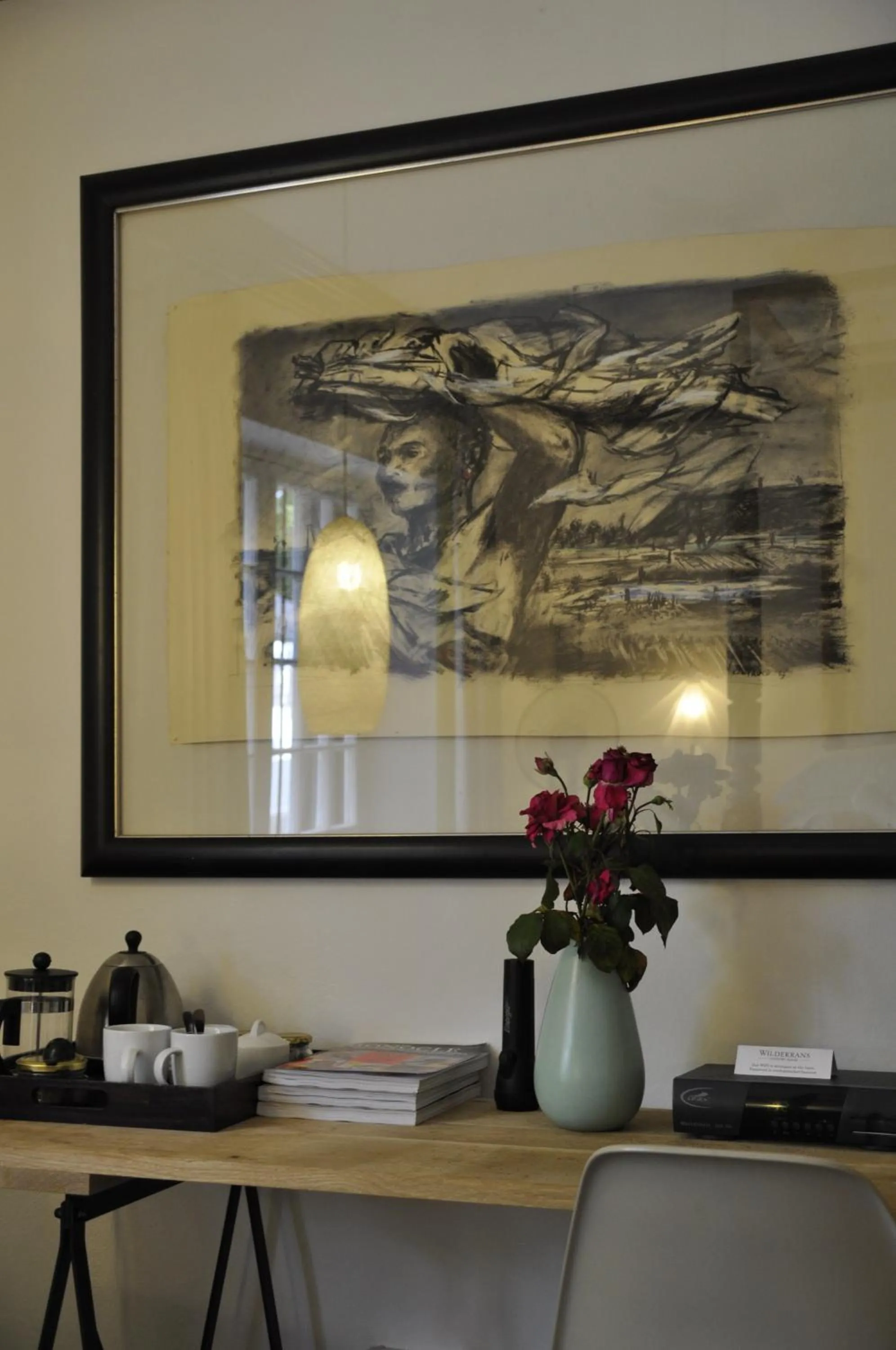 Bedroom in Wildekrans Country House