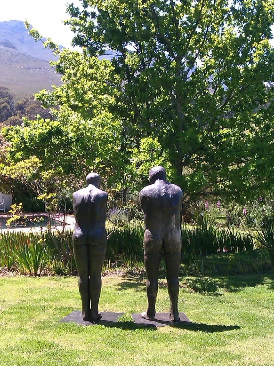 Garden in Wildekrans Country House
