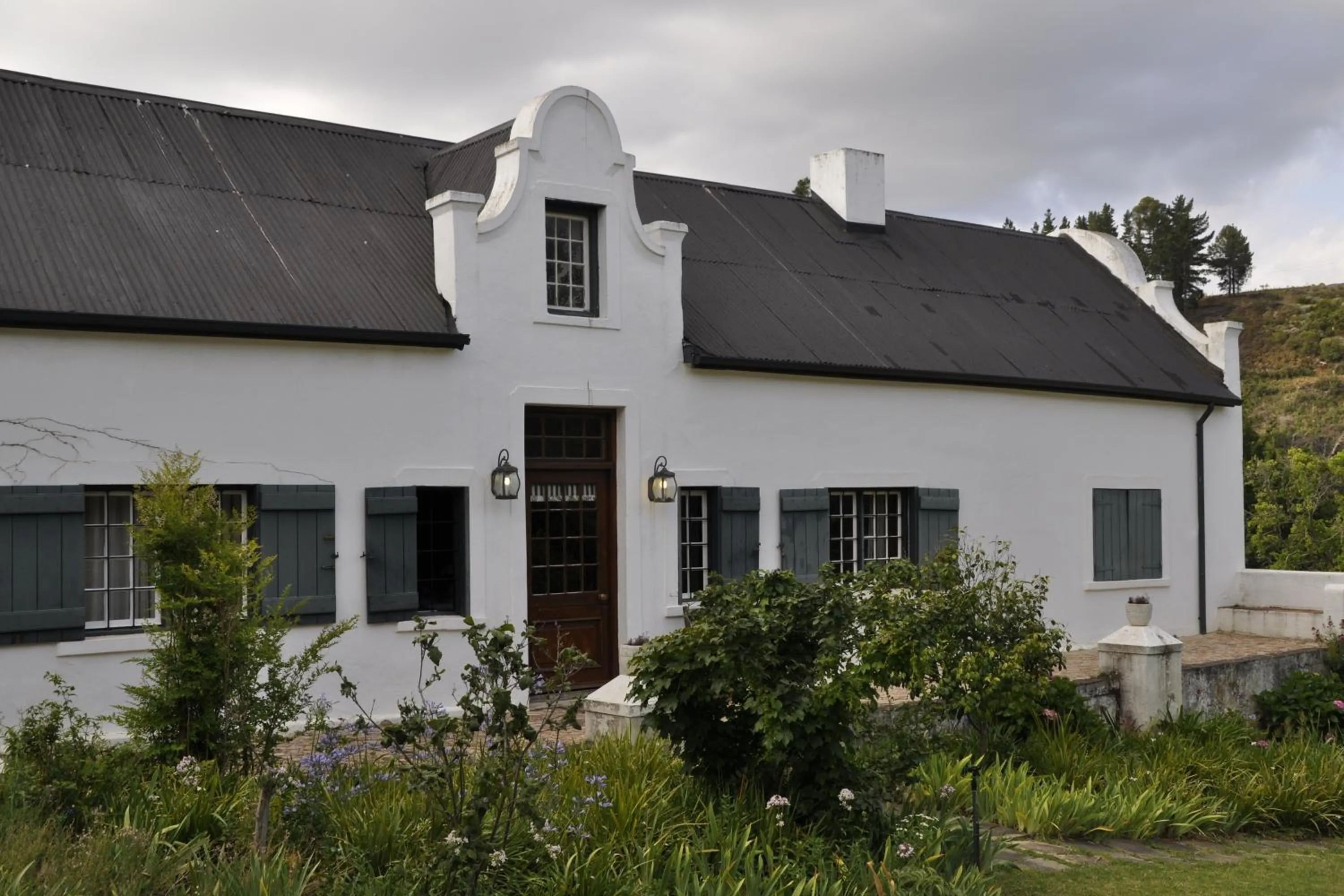 Facade/entrance in Wildekrans Country House