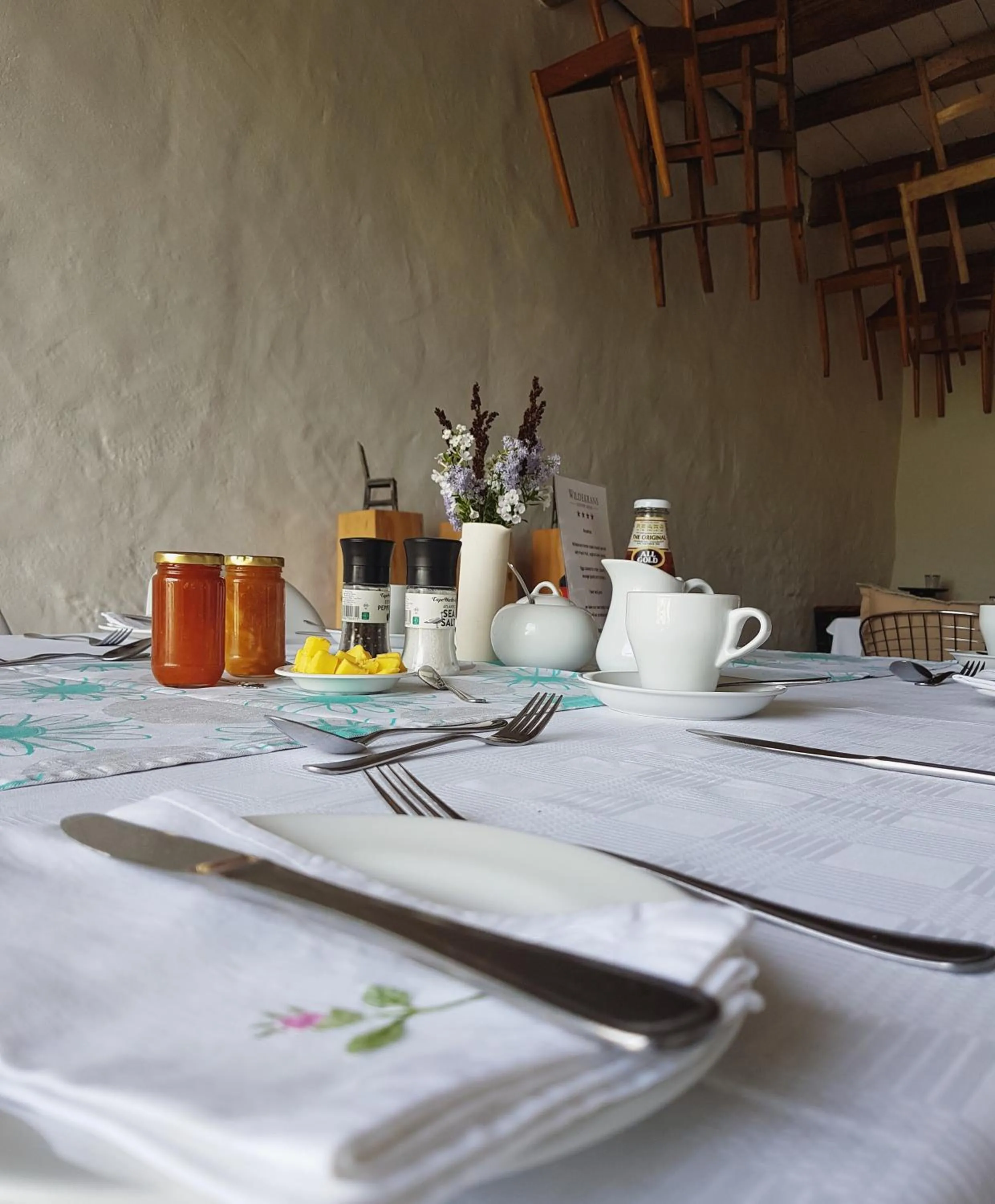 Breakfast in Wildekrans Country House