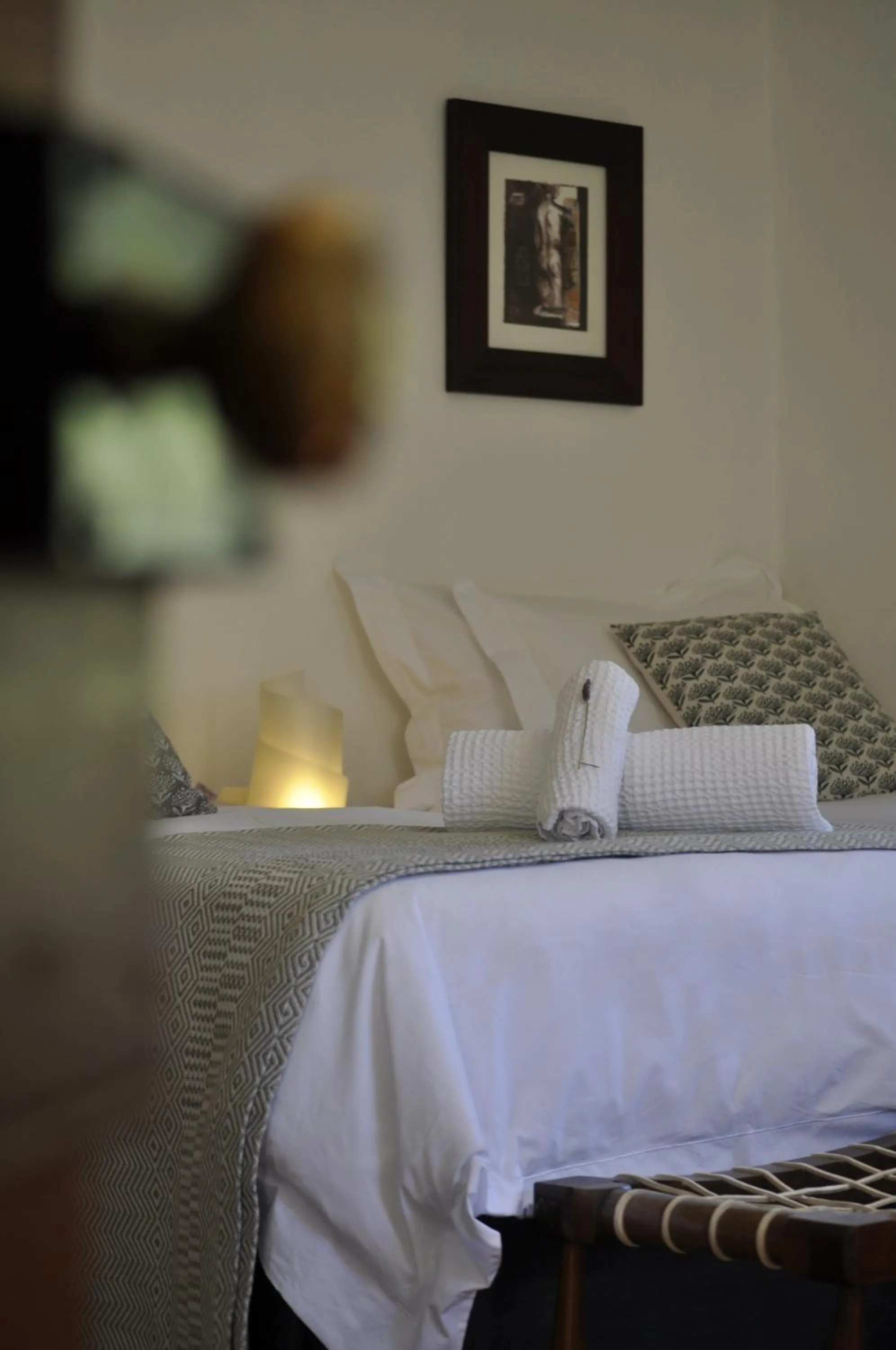 Bedroom, Bed in Wildekrans Country House
