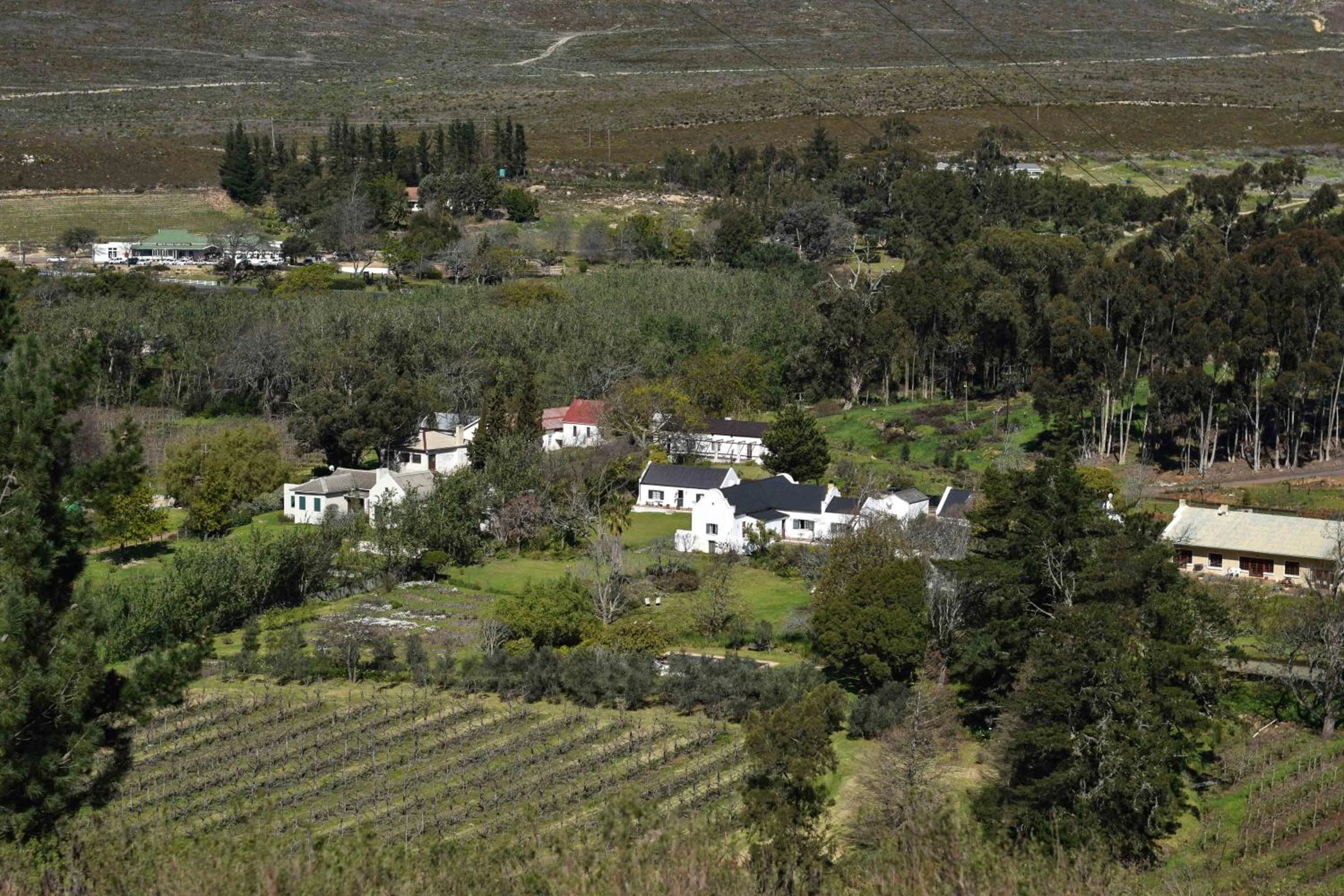 Landmark view in Wildekrans Country House