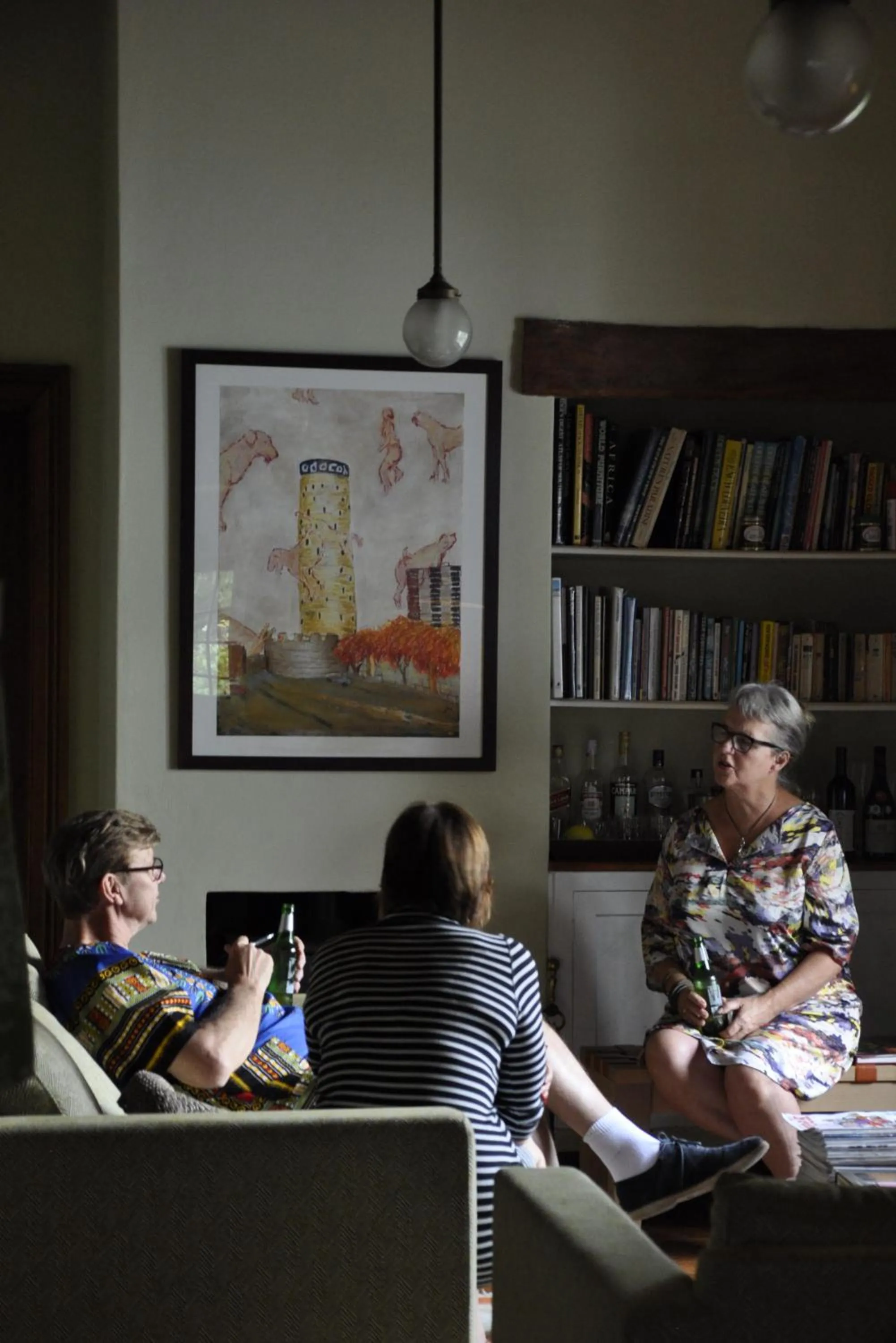 Lounge or bar in Wildekrans Country House