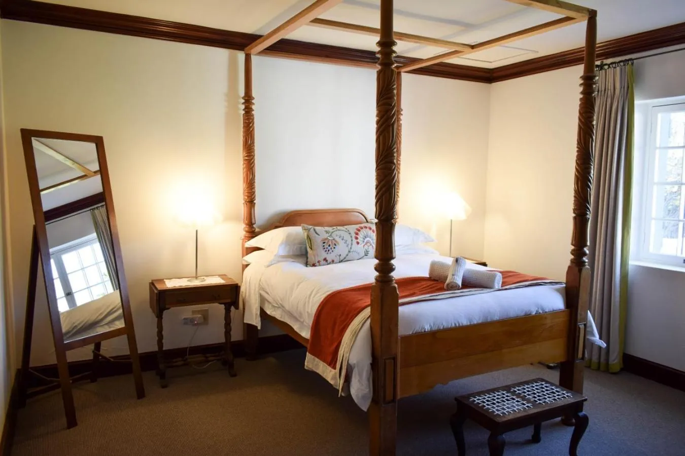 Bedroom, Bed in Wildekrans Country House