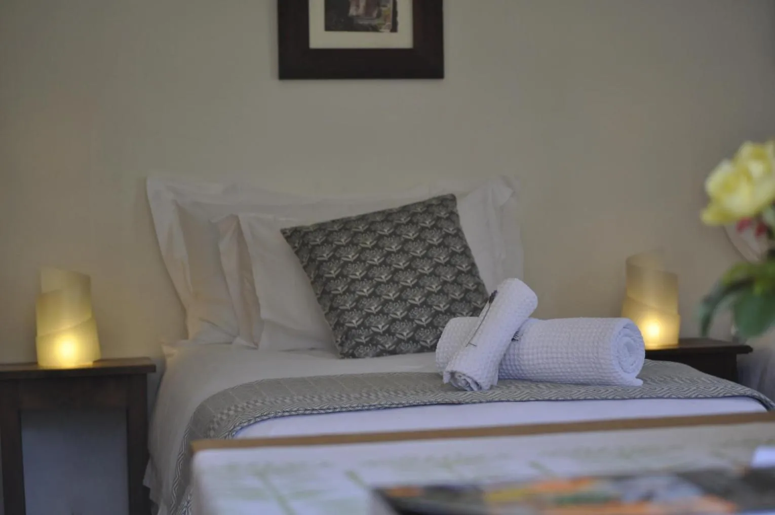Bedroom, Bed in Wildekrans Country House