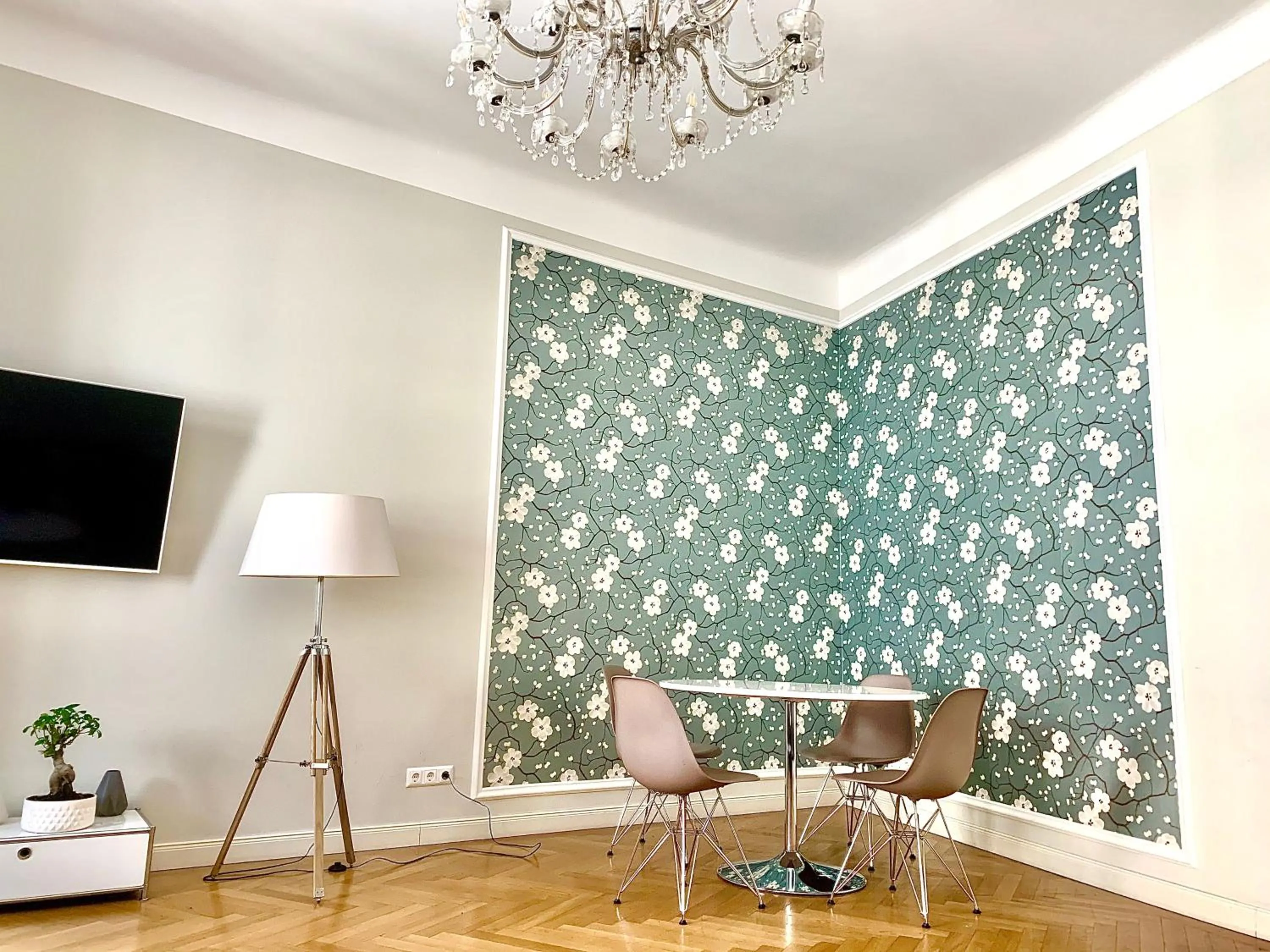 Photo of the whole room in Pink Grapefruit City Condo