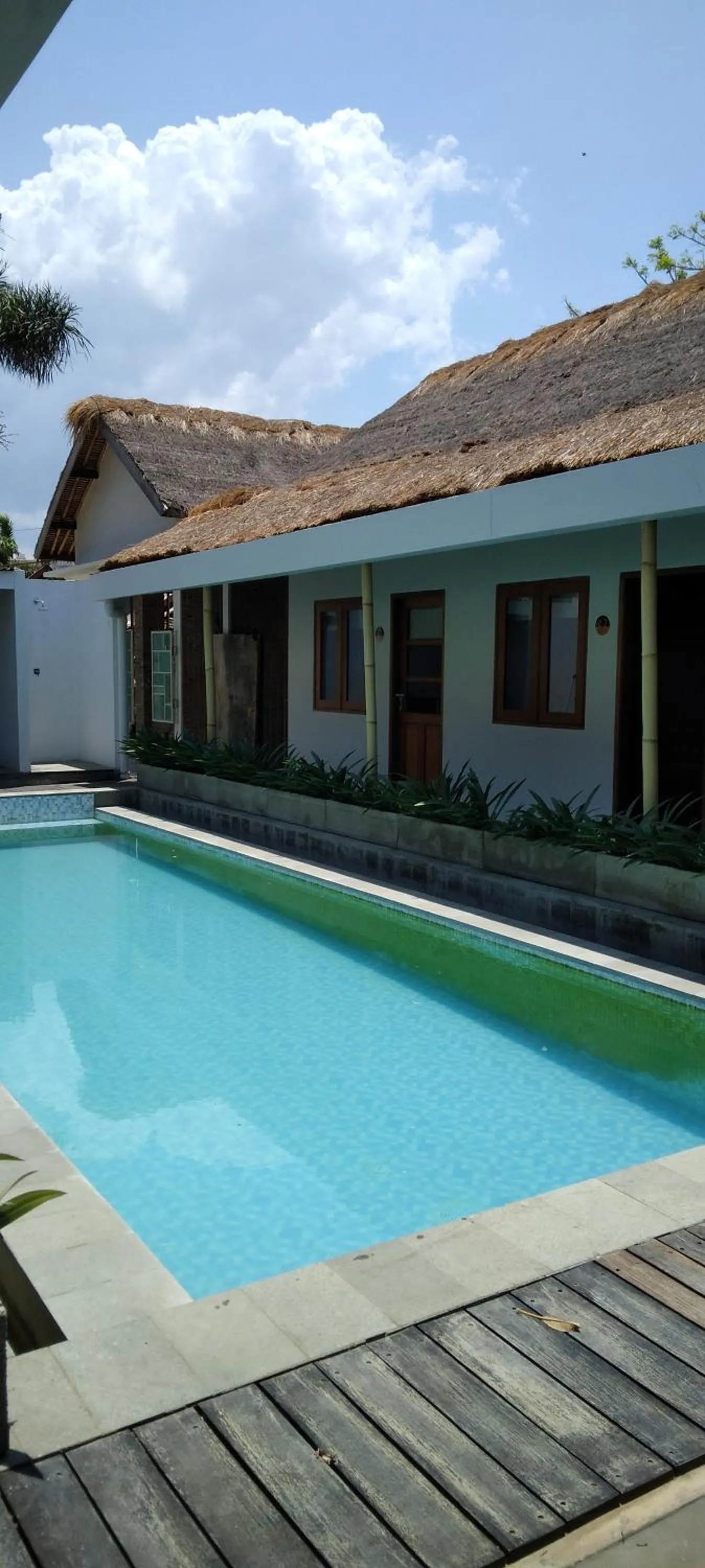 Swimming pool in Roots Hotel Trawangan