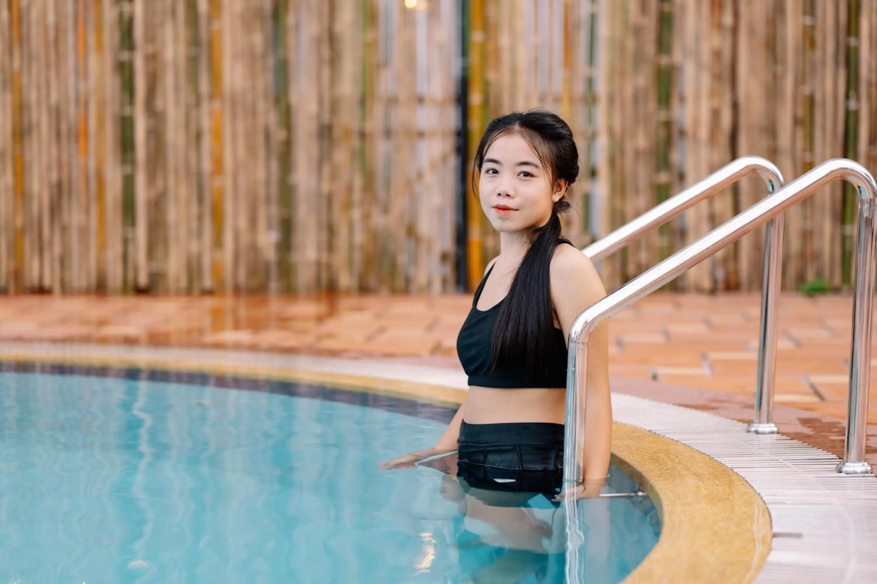 Guests in Lisha Roungnakhone Hotel