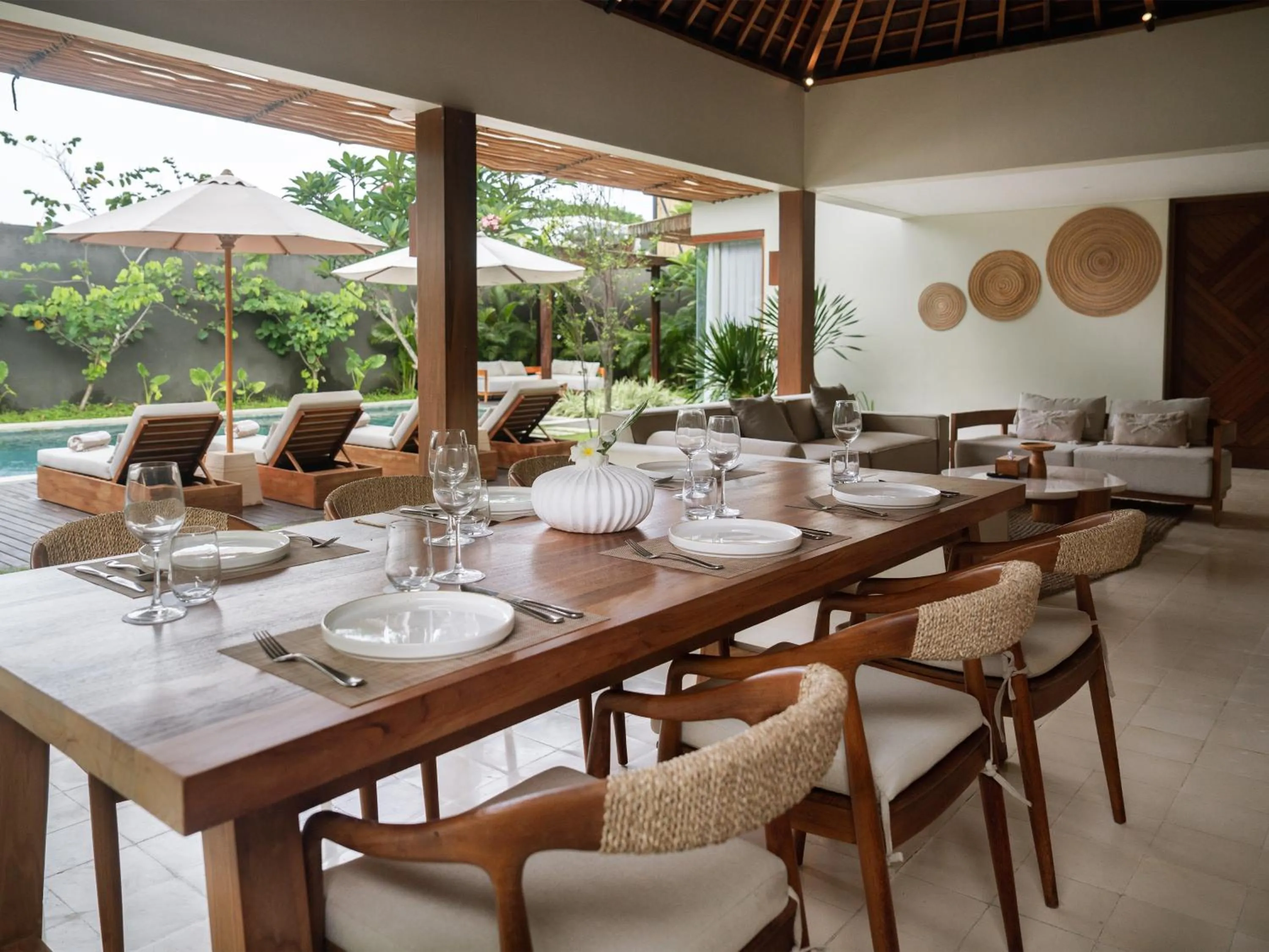 Dining area in Cocana Resort Gili Trawangan