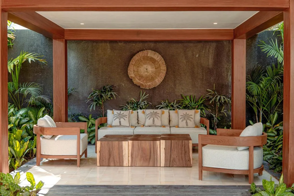 Seating area in Cocana Resort Gili Trawangan