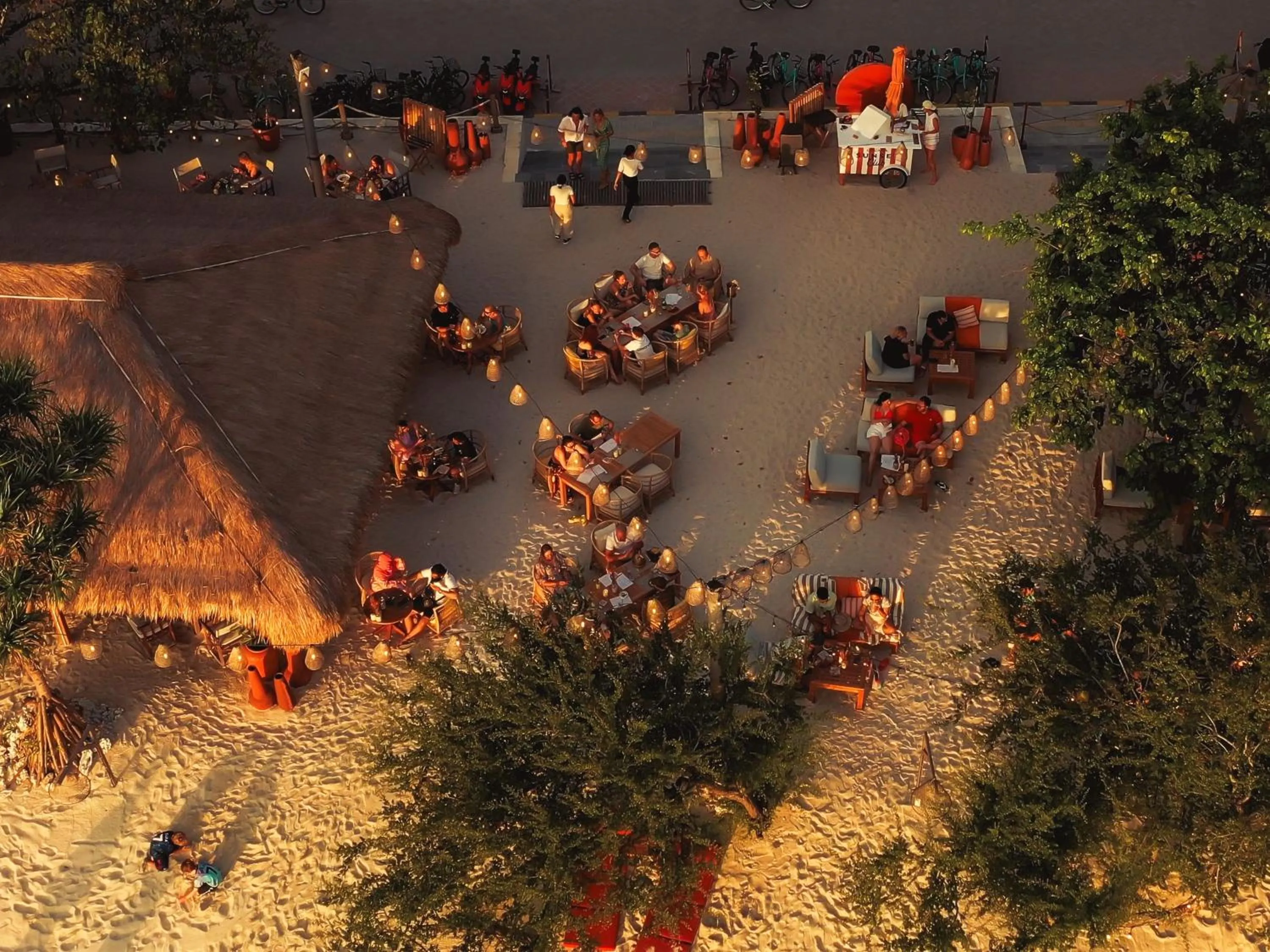 Bird's eye view in Cocana Resort Gili Trawangan