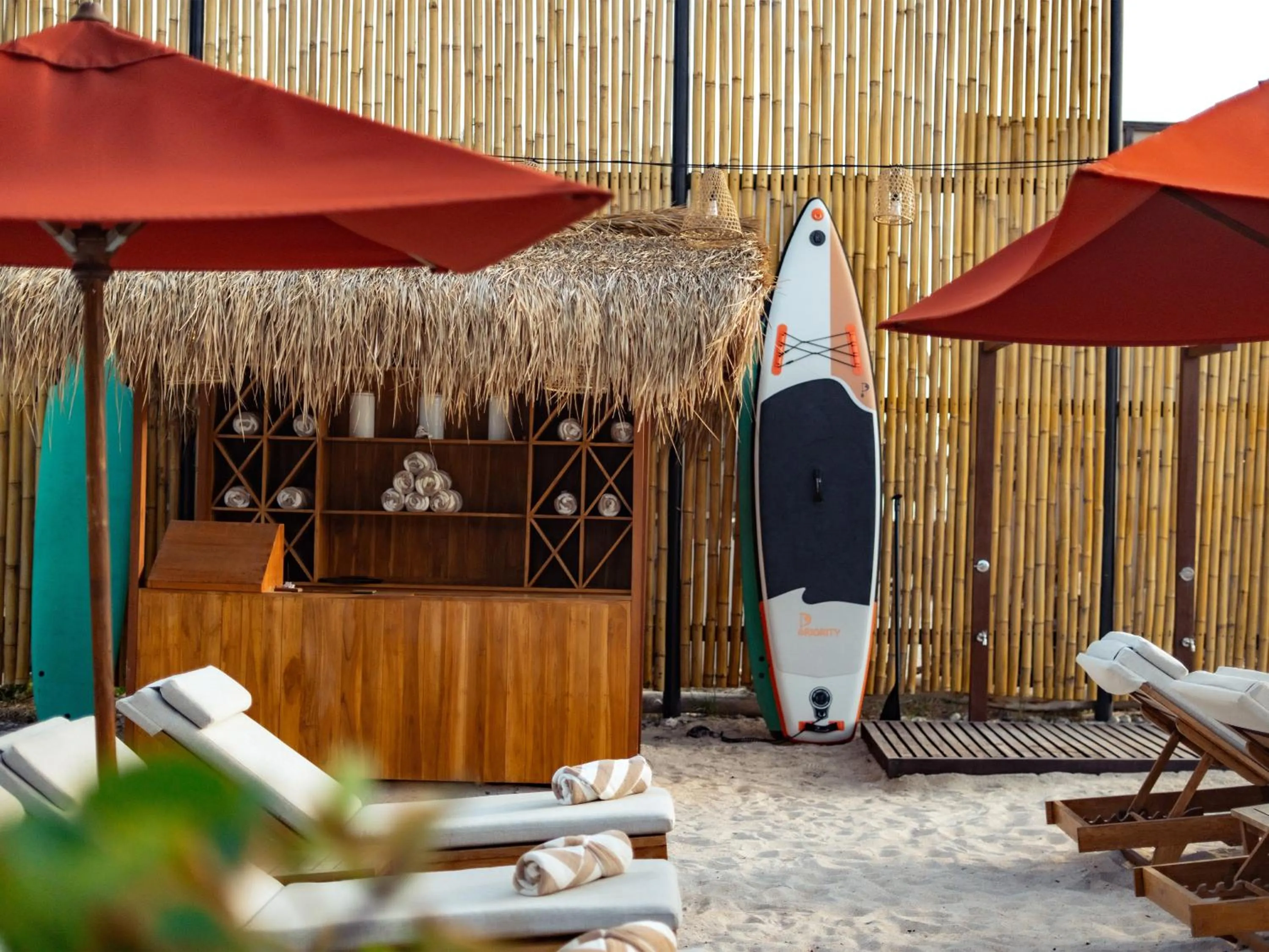 sunbed in Cocana Resort Gili Trawangan