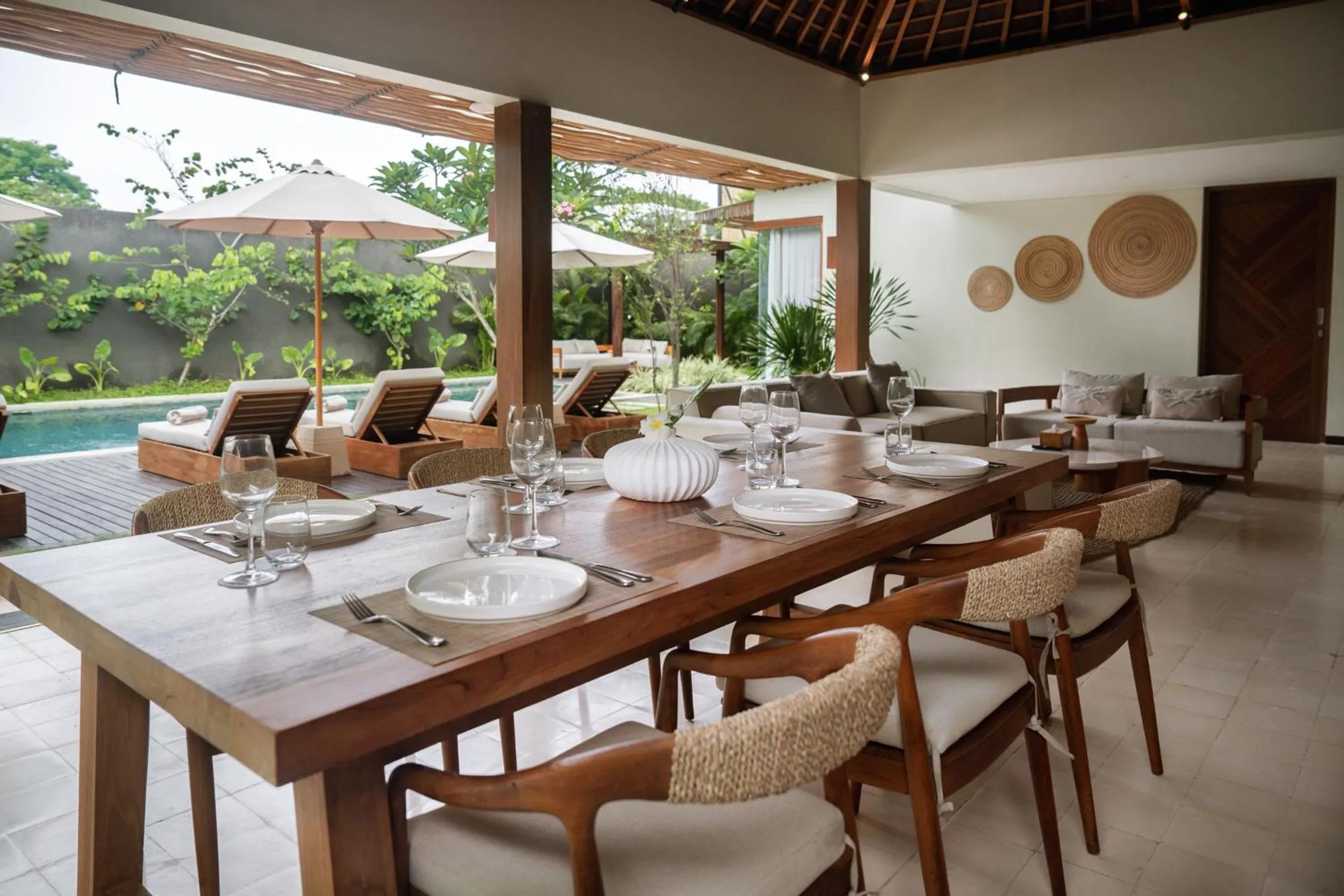 Dining area in Cocana Resort Gili Trawangan