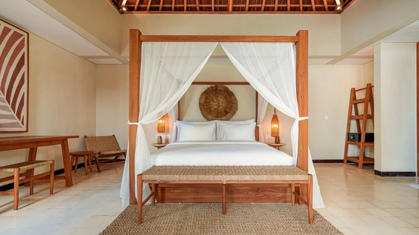 Bed in Cocana Resort Gili Trawangan