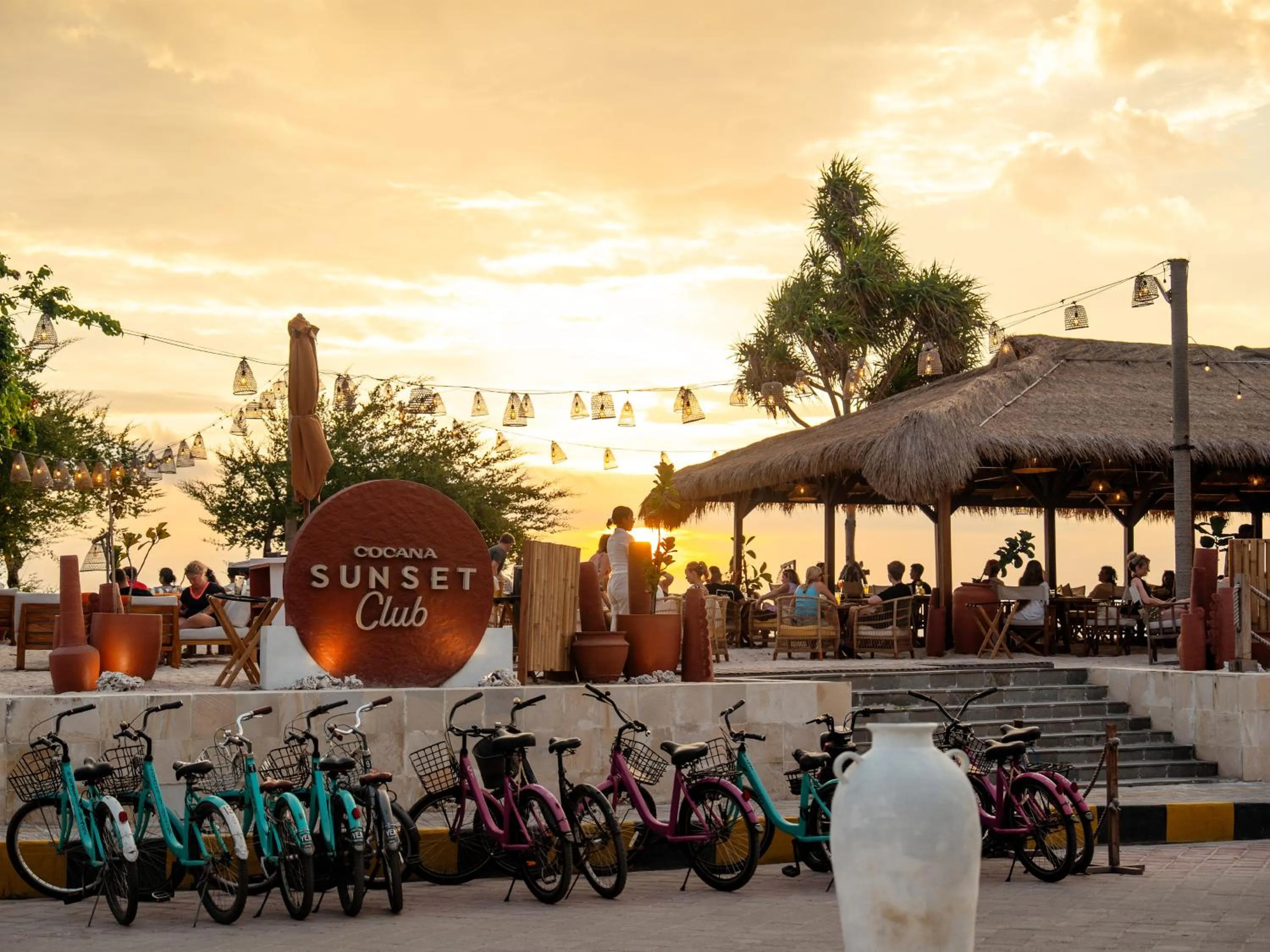 Lounge or bar in Cocana Resort Gili Trawangan